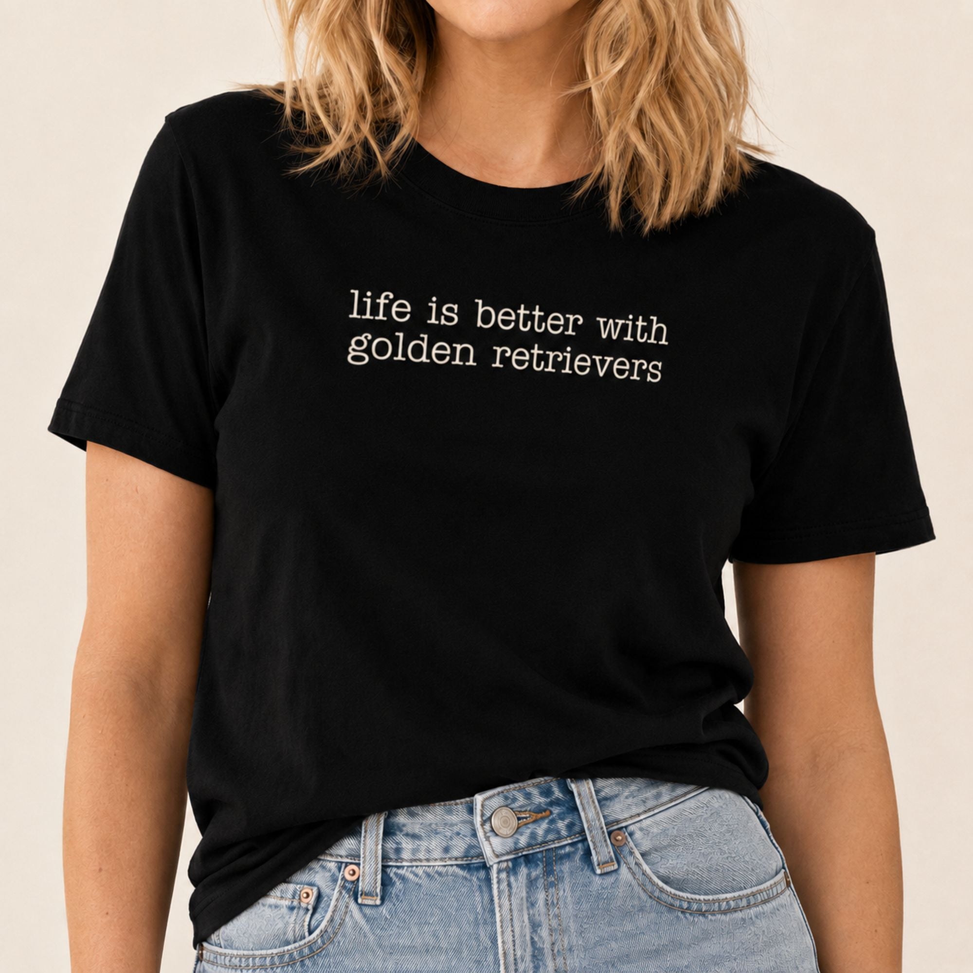 Life Is Better With Golden Retrievers T-Shirt
