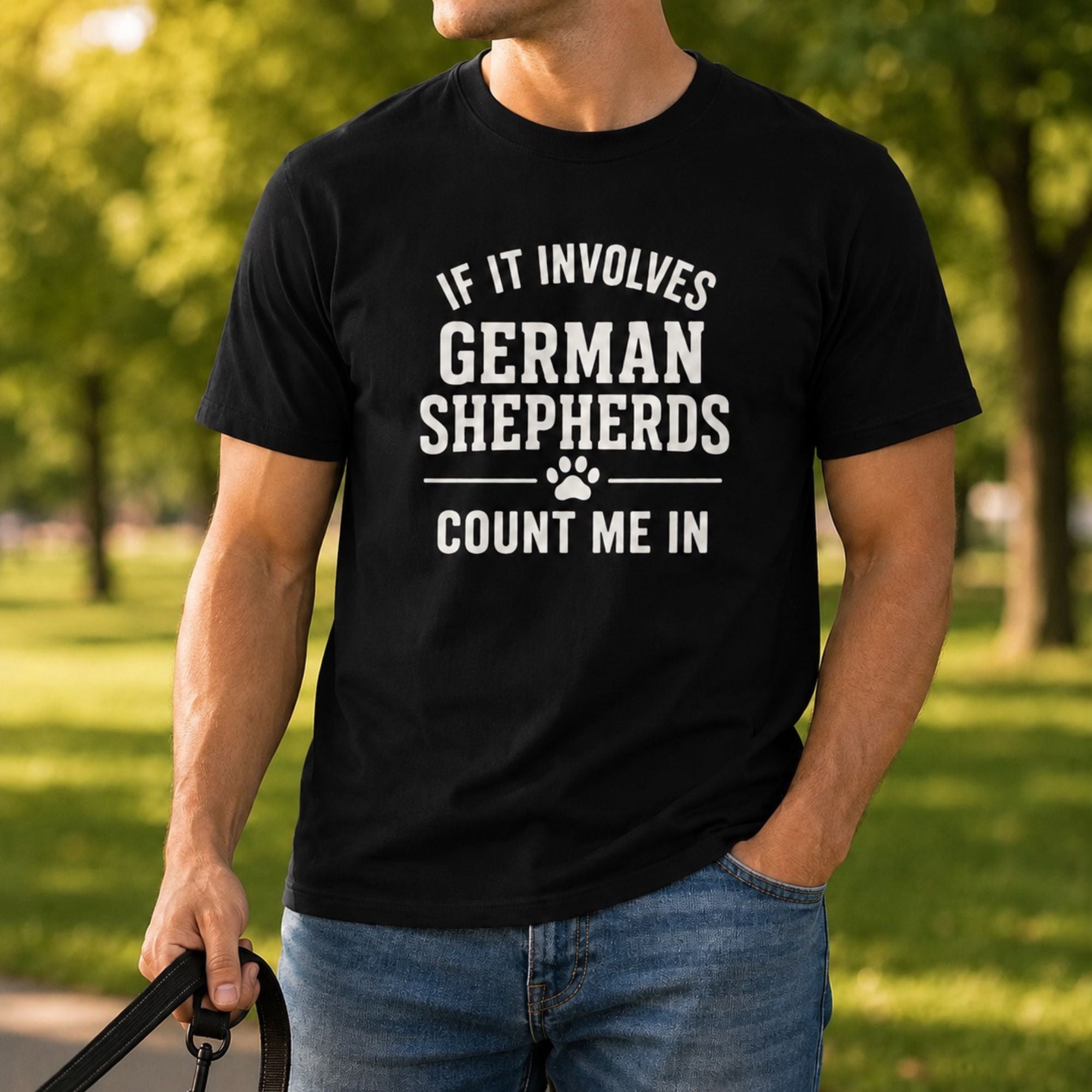 German Shepherds - Count Me In T-Shirt