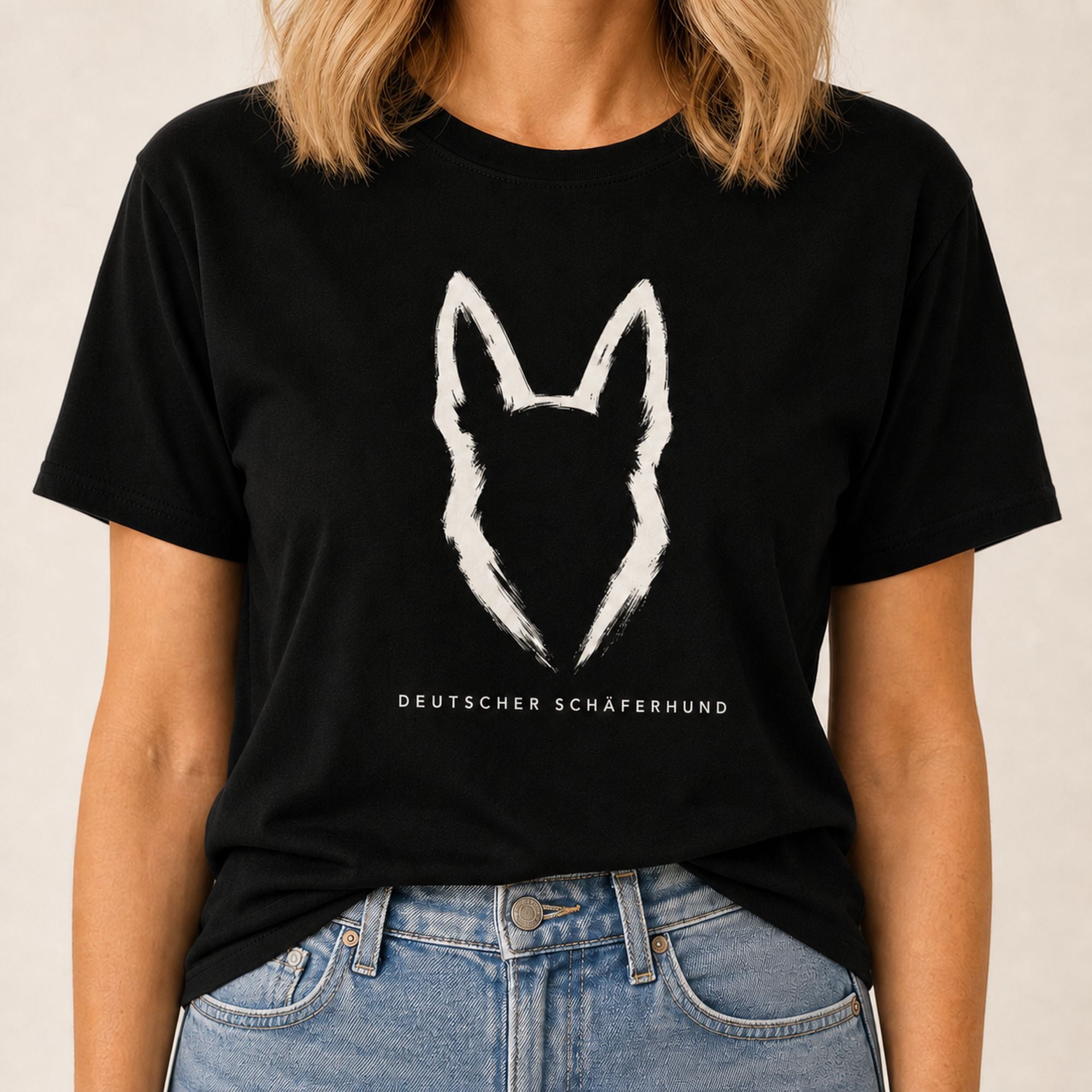 Brushstrokes German Shepherd T-Shirt