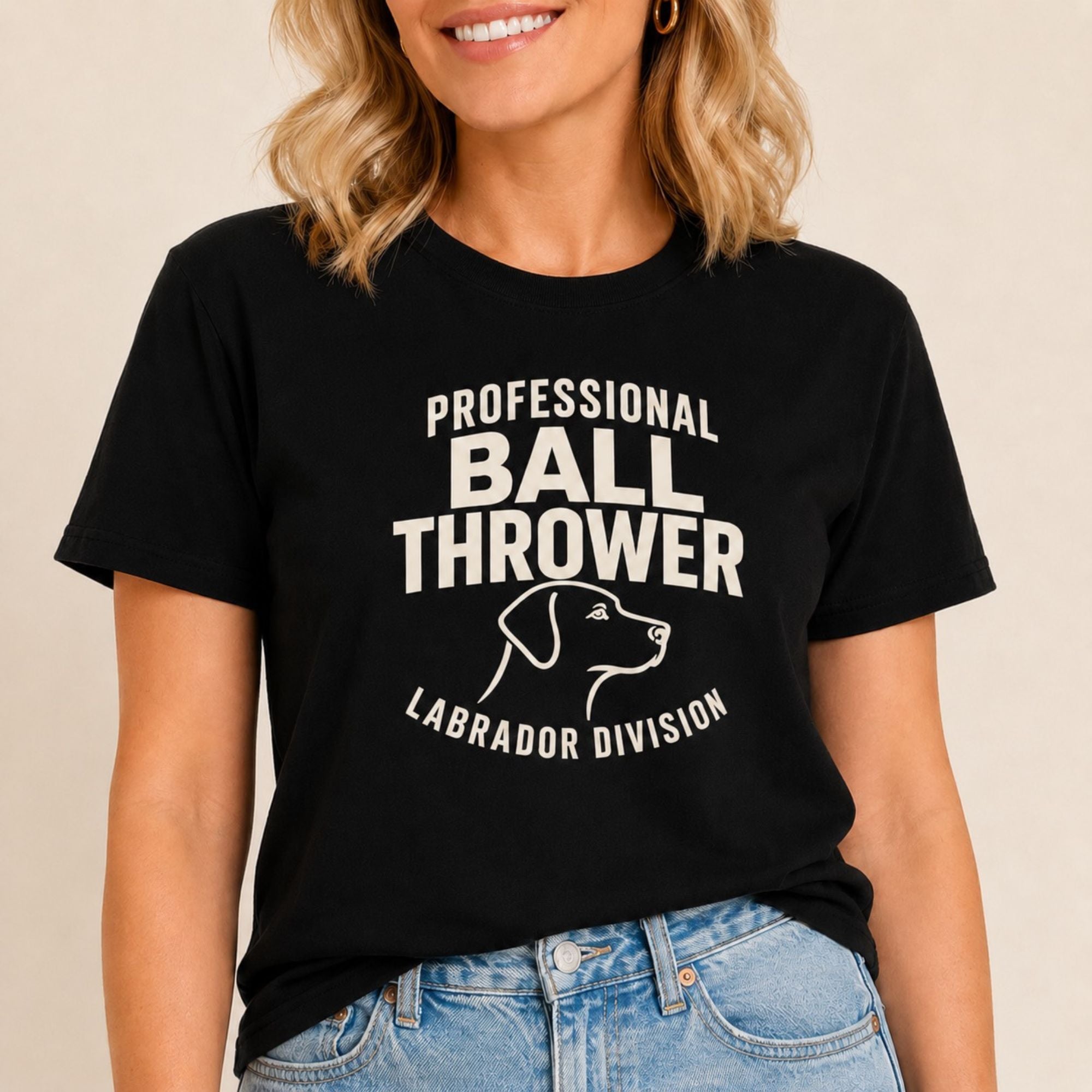 Ball Thrower Labrador Division T-Shirt