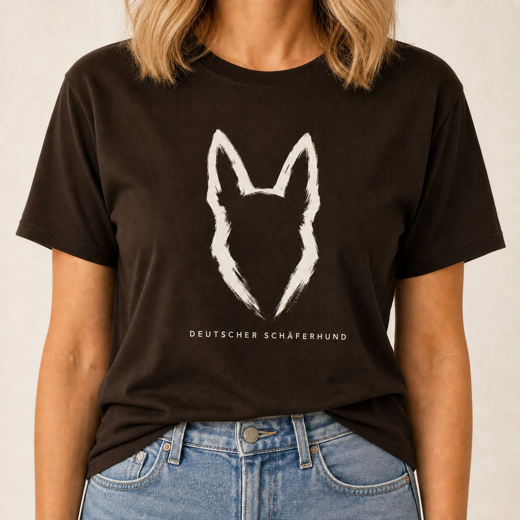 Brushstrokes German Shepherd T-Shirt