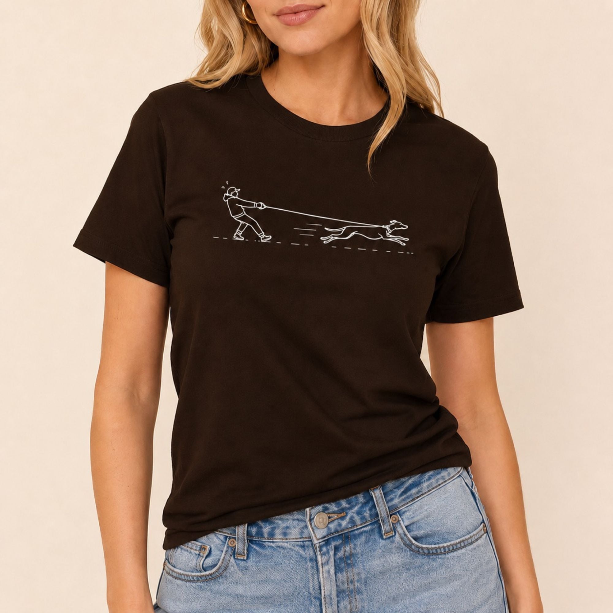 Pulling Greyhound T-Shirt