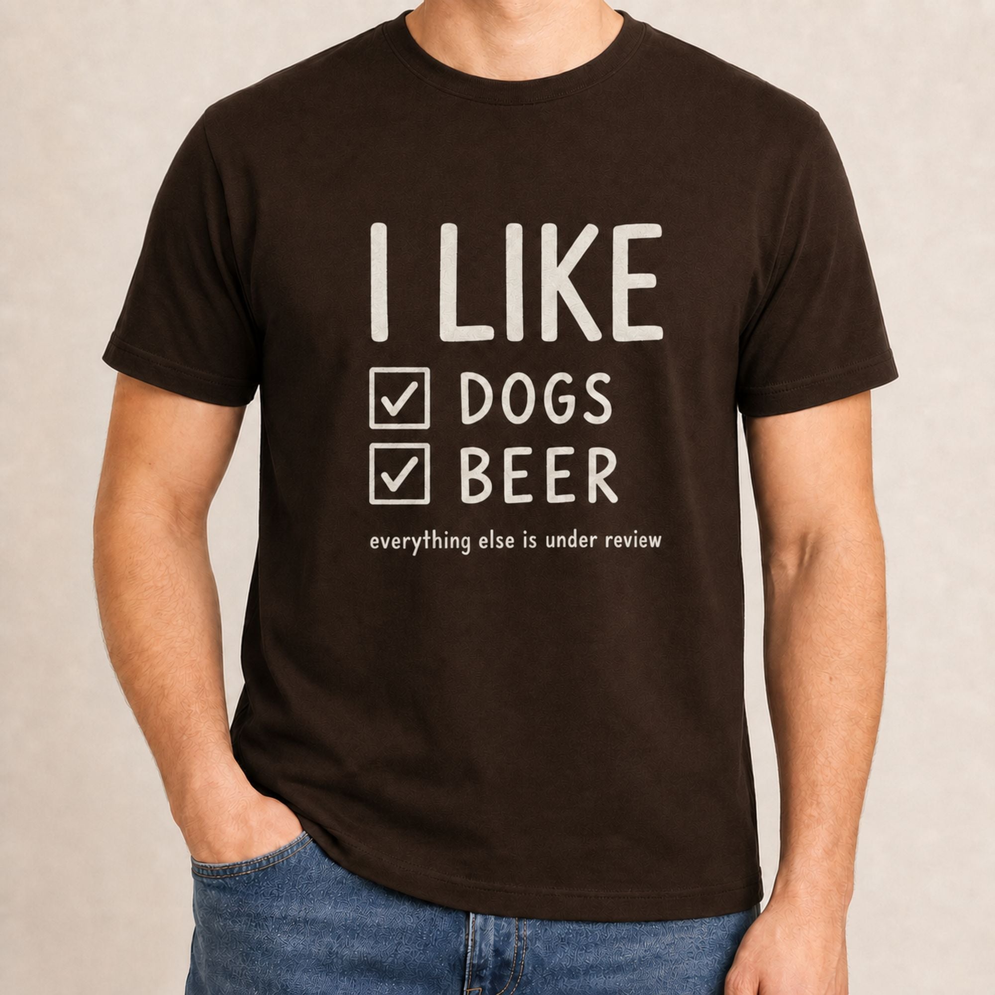 I Like Dogs & Beer T-Shirt