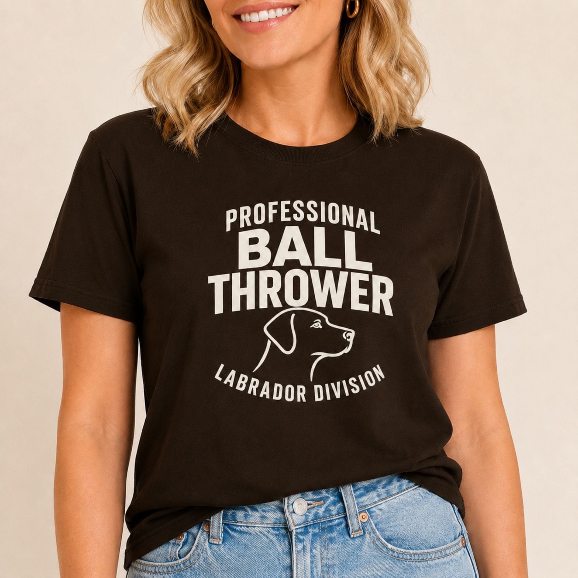 Ball Thrower Labrador Division T-Shirt