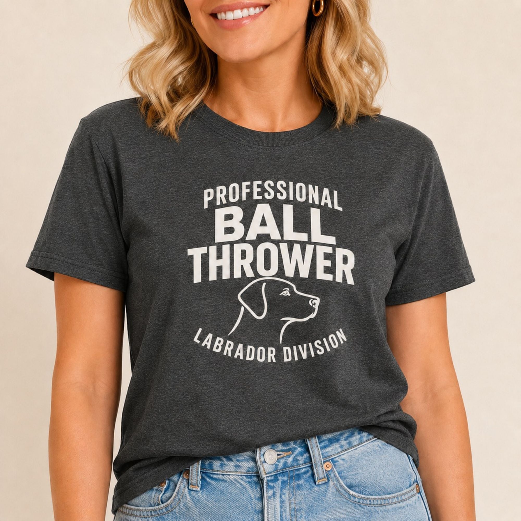 Ball Thrower Labrador Division T-Shirt