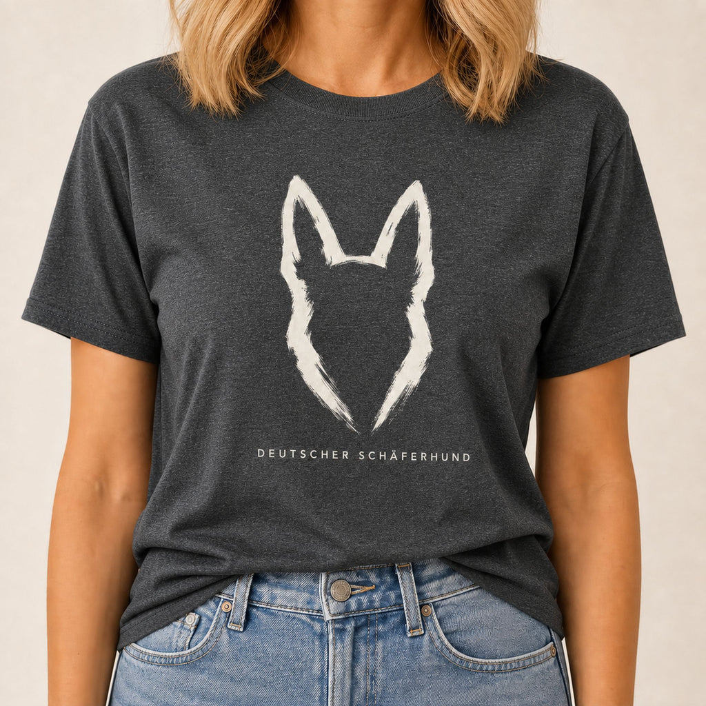 Brushstrokes German Shepherd T-Shirt