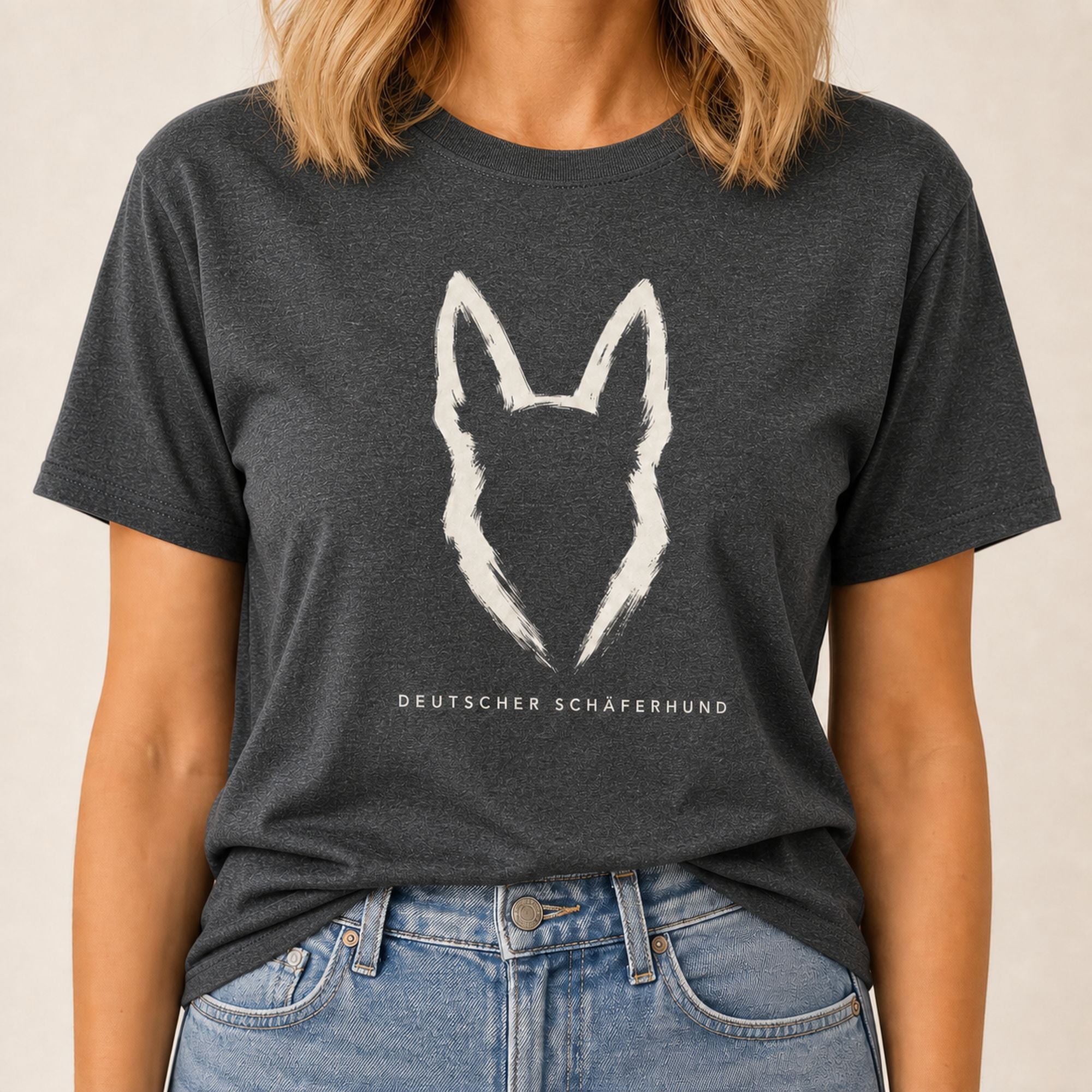 Brushstrokes German Shepherd T-Shirt