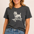 Skateboarding Cairn Terrier T-Shirt