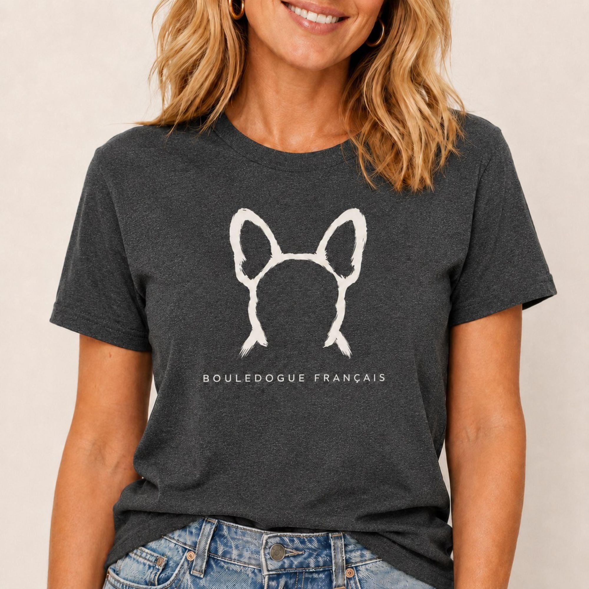 Brushstrokes Frenchie T-Shirt