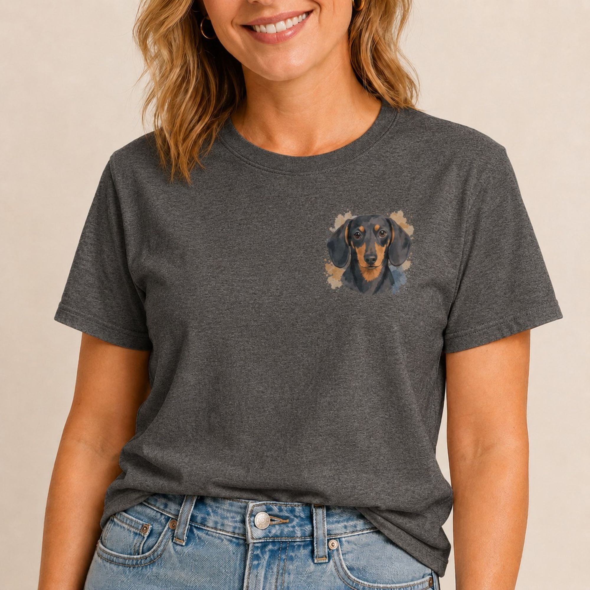 Watercolor Dachshund T-Shirt