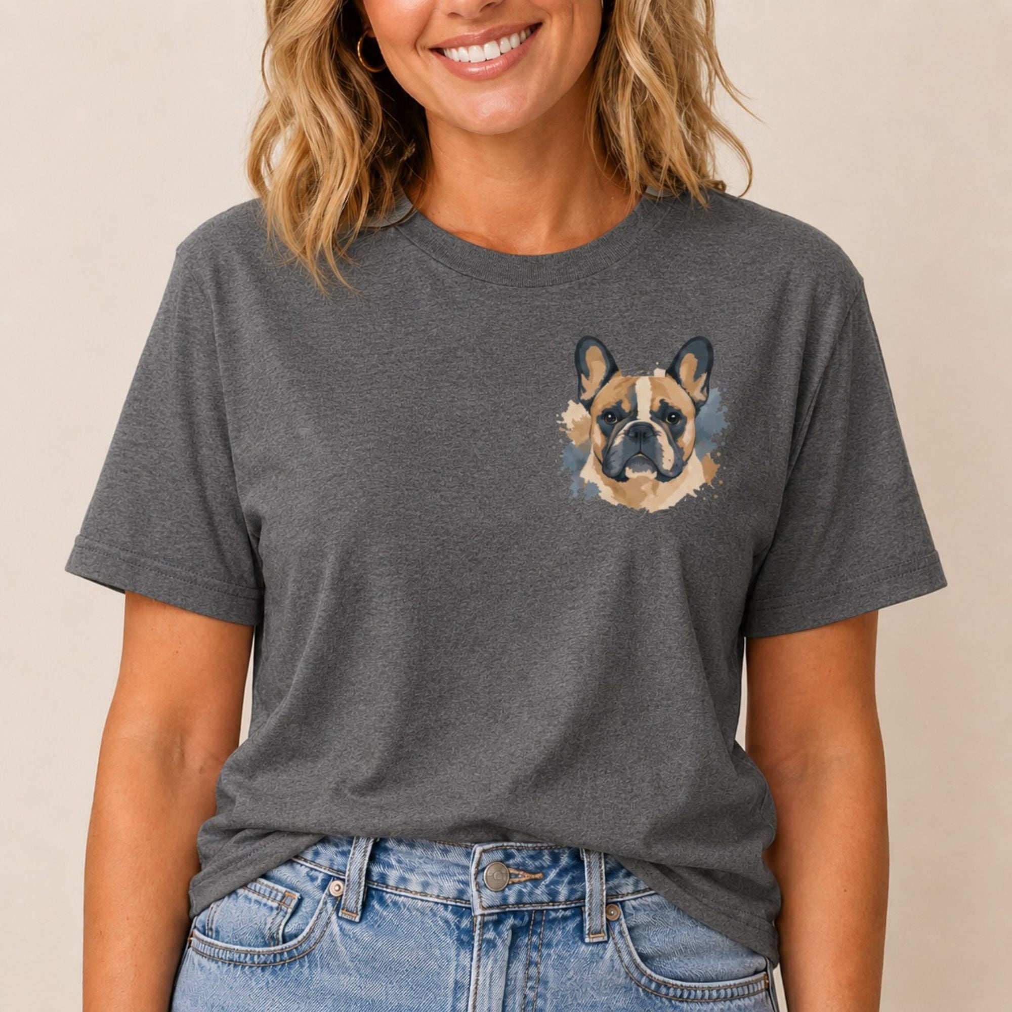 Watercolor Frenchie T-Shirt