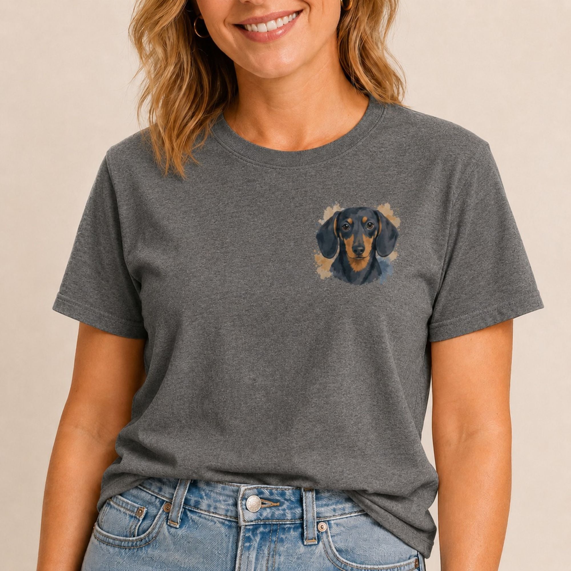 Watercolor Dachshund T-Shirt