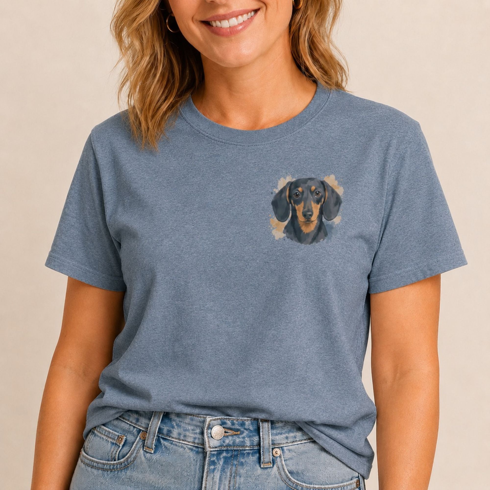 Watercolor Dachshund T-Shirt