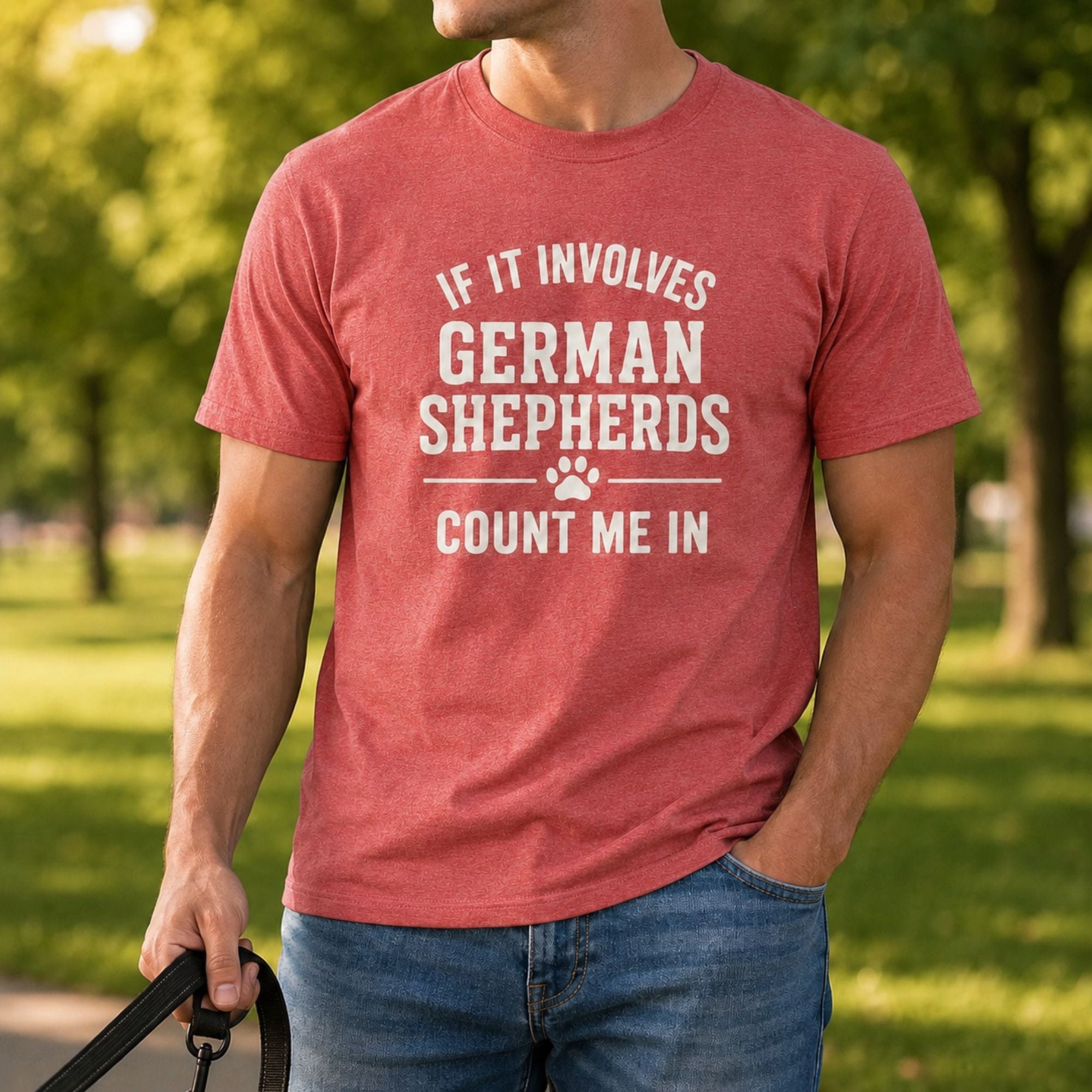 German Shepherds - Count Me In T-Shirt