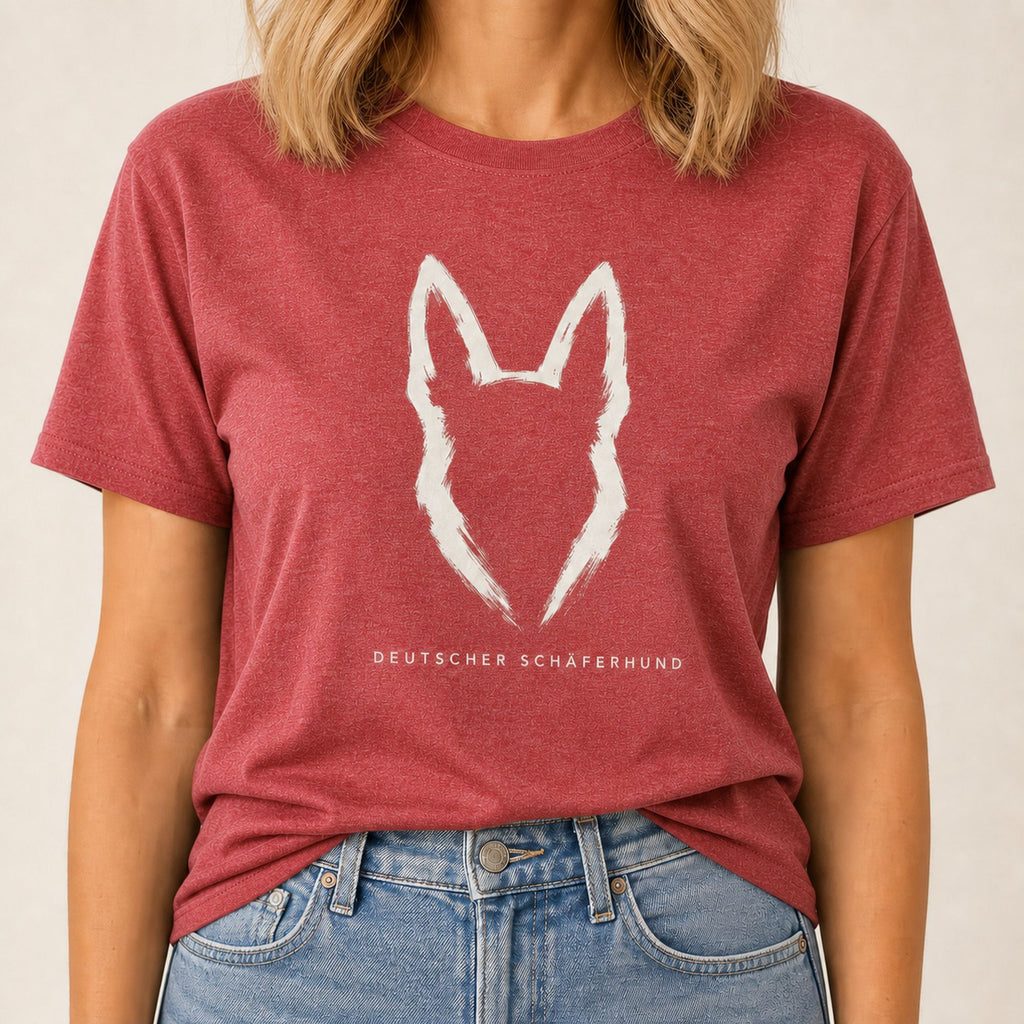 Brushstrokes German Shepherd T-Shirt