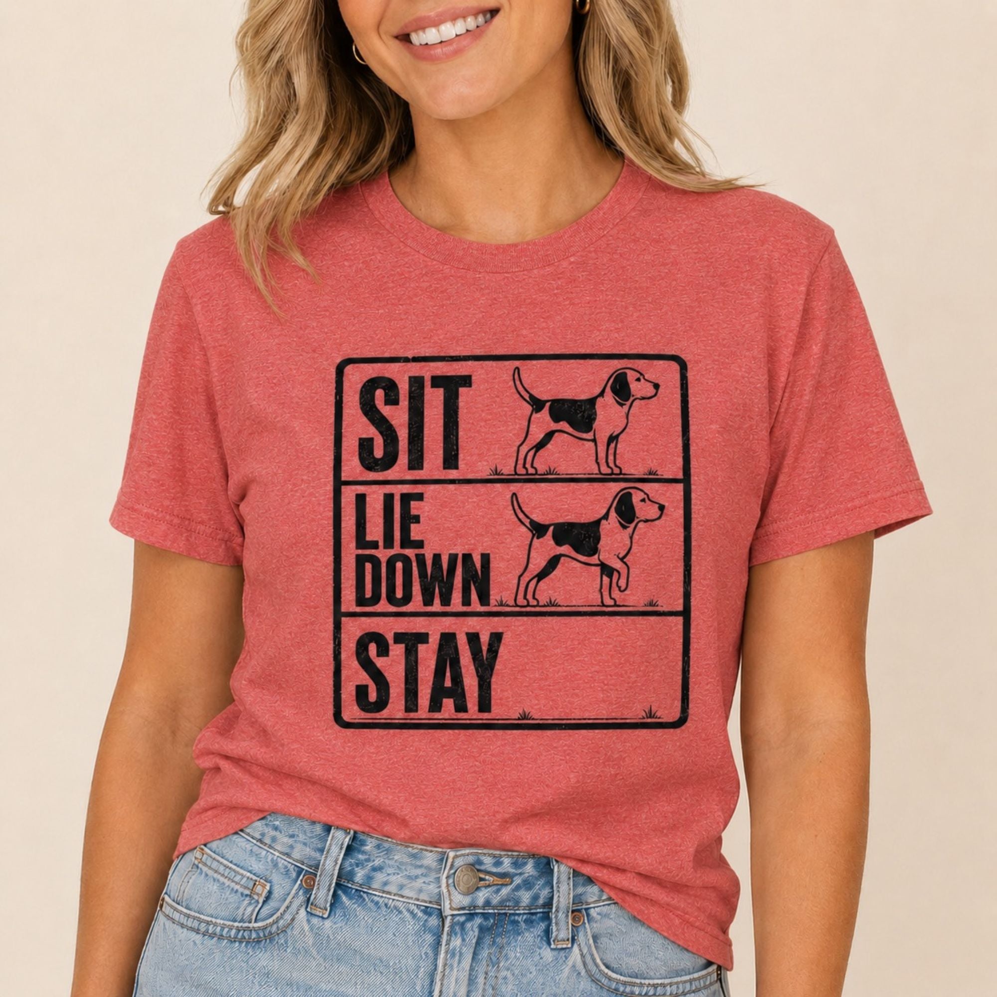 Sit Lie Down Stay T-Shirt