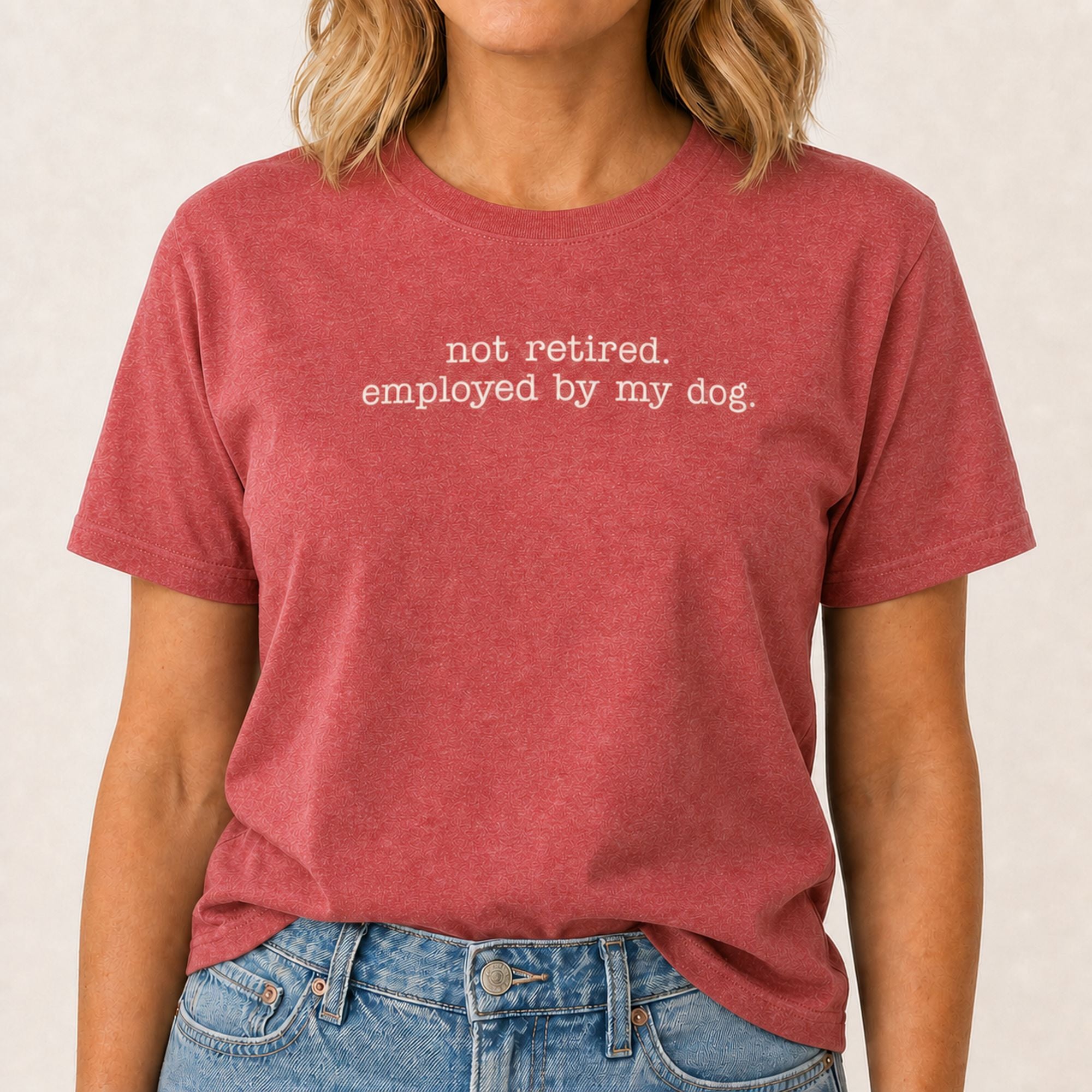 Employed By My Dog T-Shirt