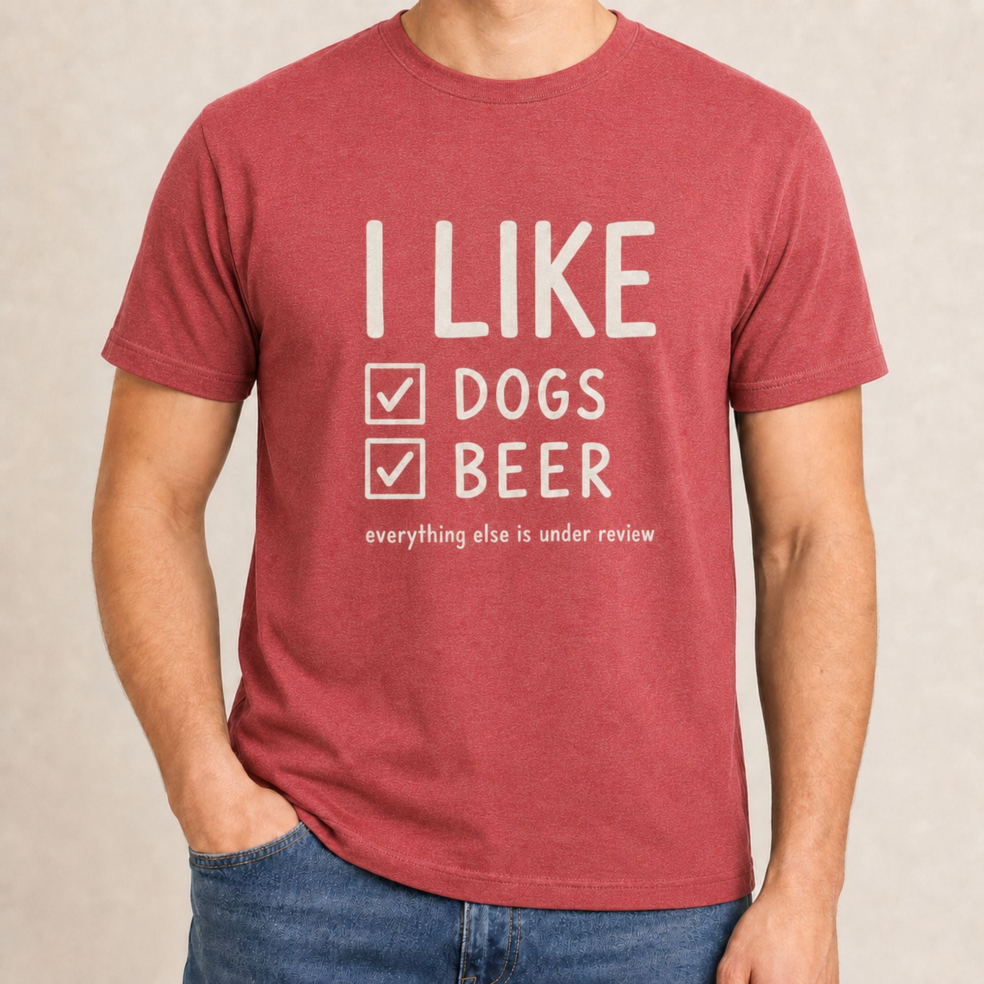 I Like Dogs & Beer T-Shirt