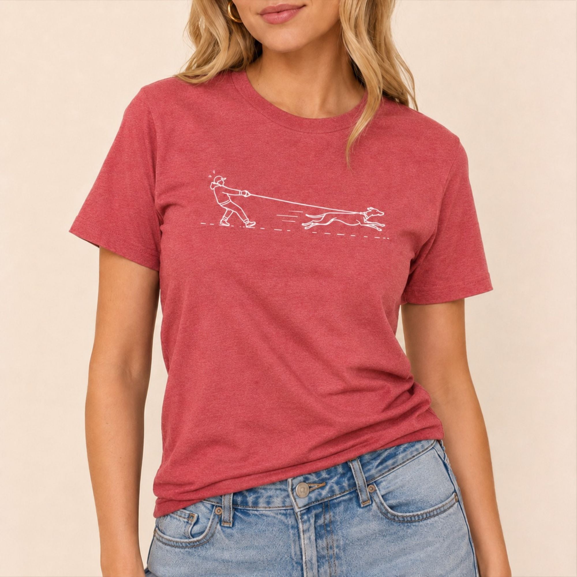 Pulling Greyhound T-Shirt