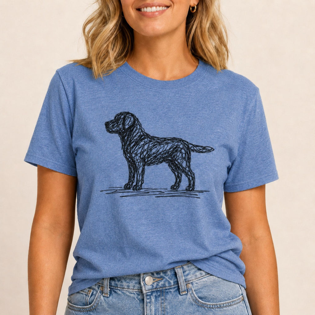 Scribbled Labrador T-Shirt