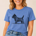 Scribbled Cairn Terrier T-Shirt