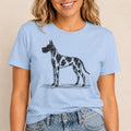 Scribbled Great Dane T-Shirt