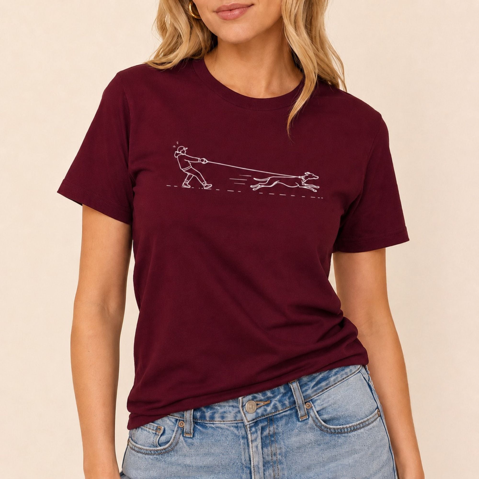 Pulling Greyhound T-Shirt