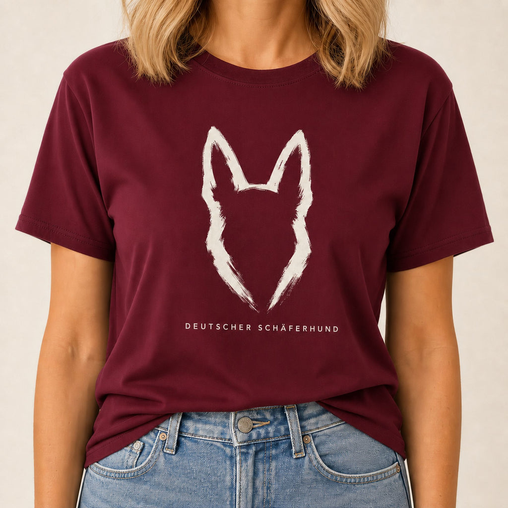 Brushstrokes German Shepherd T-Shirt
