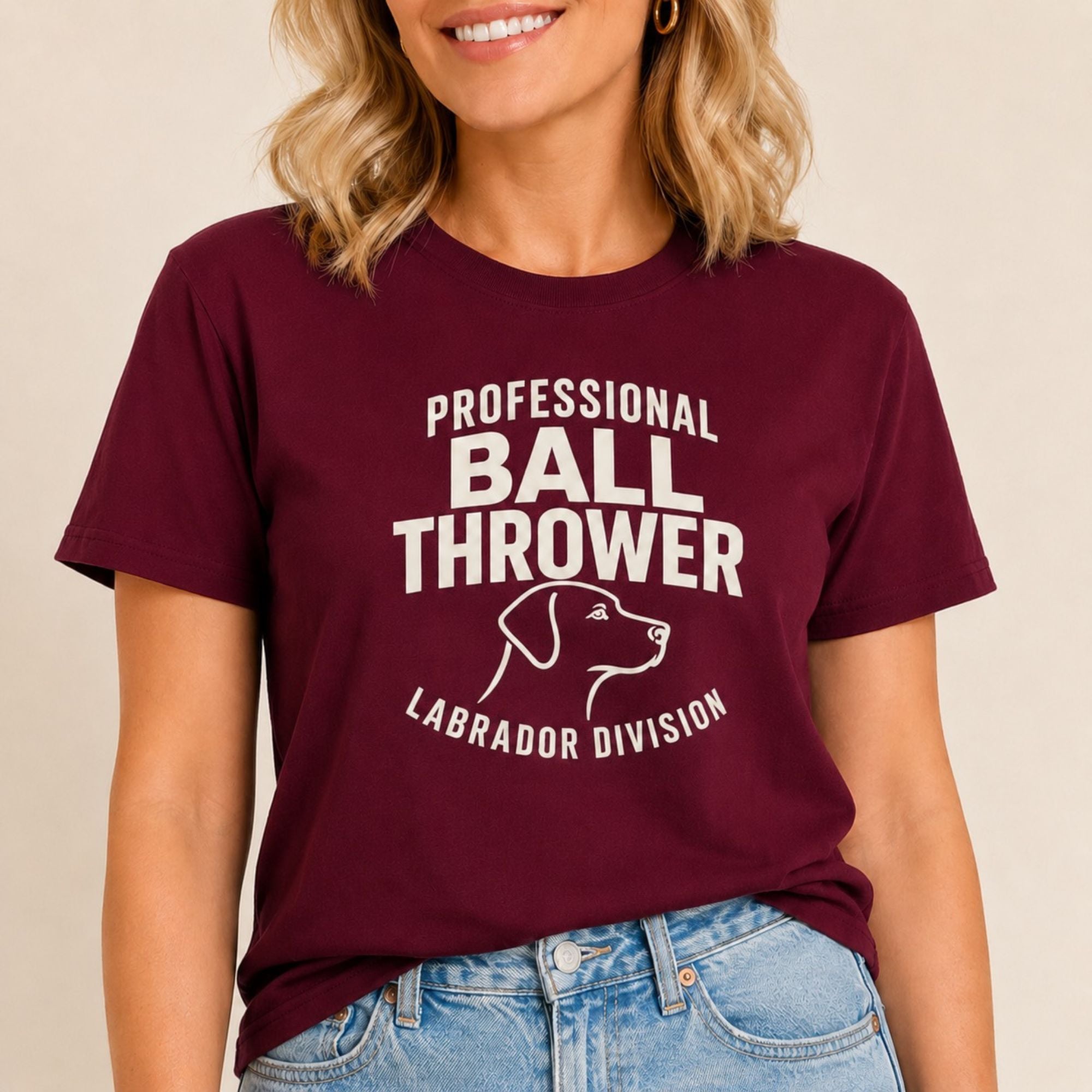 Ball Thrower Labrador Division T-Shirt