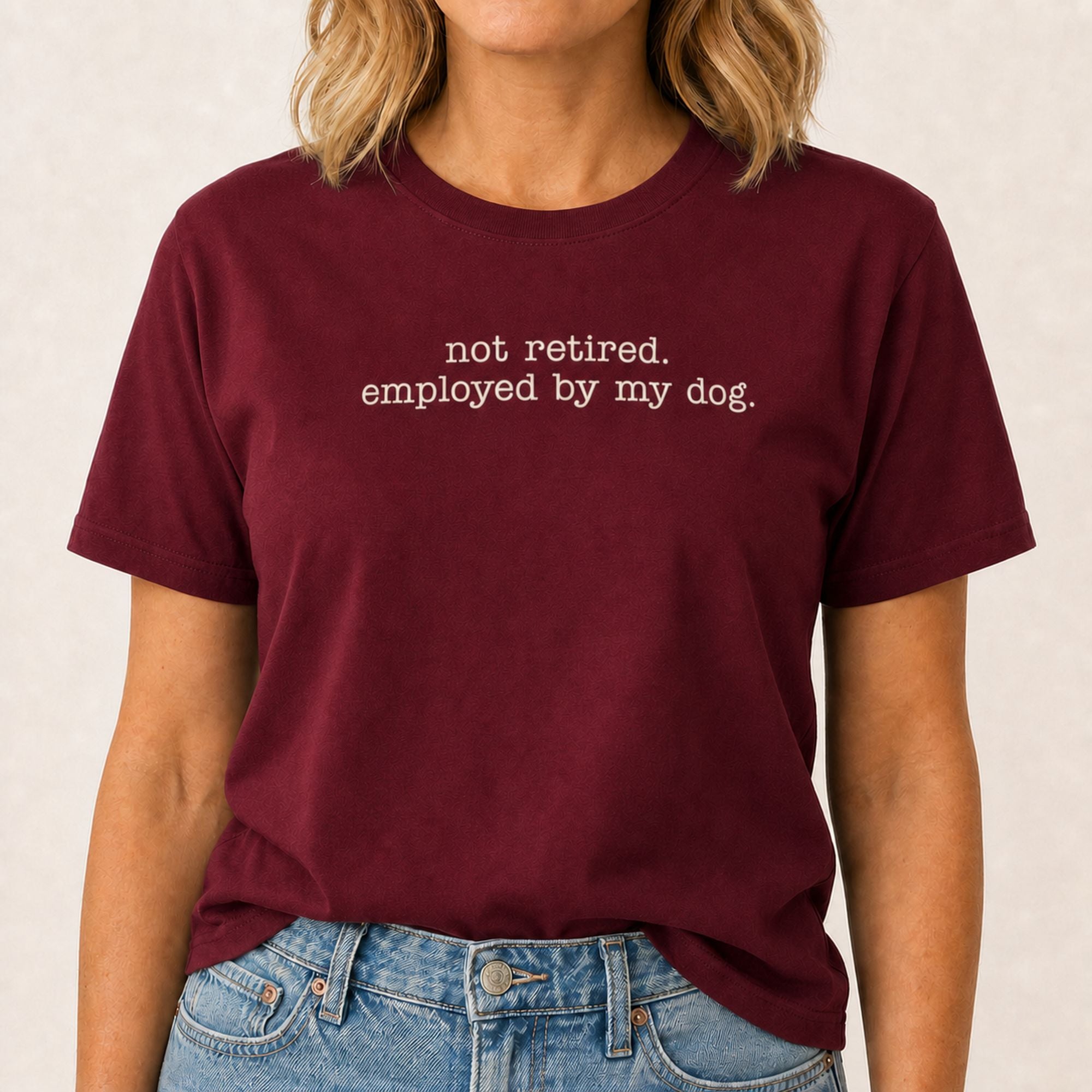 Employed By My Dog T-Shirt