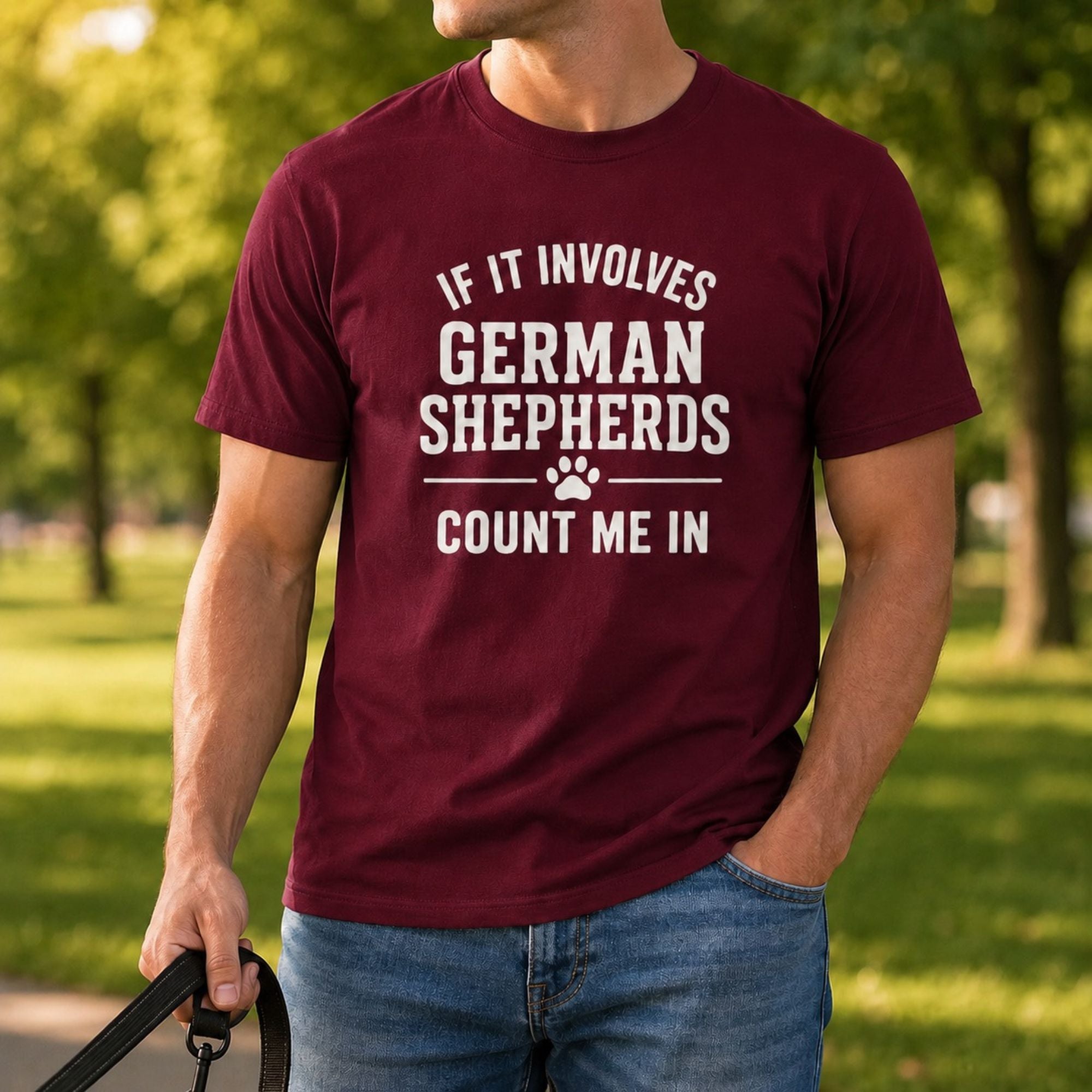 German Shepherds - Count Me In T-Shirt