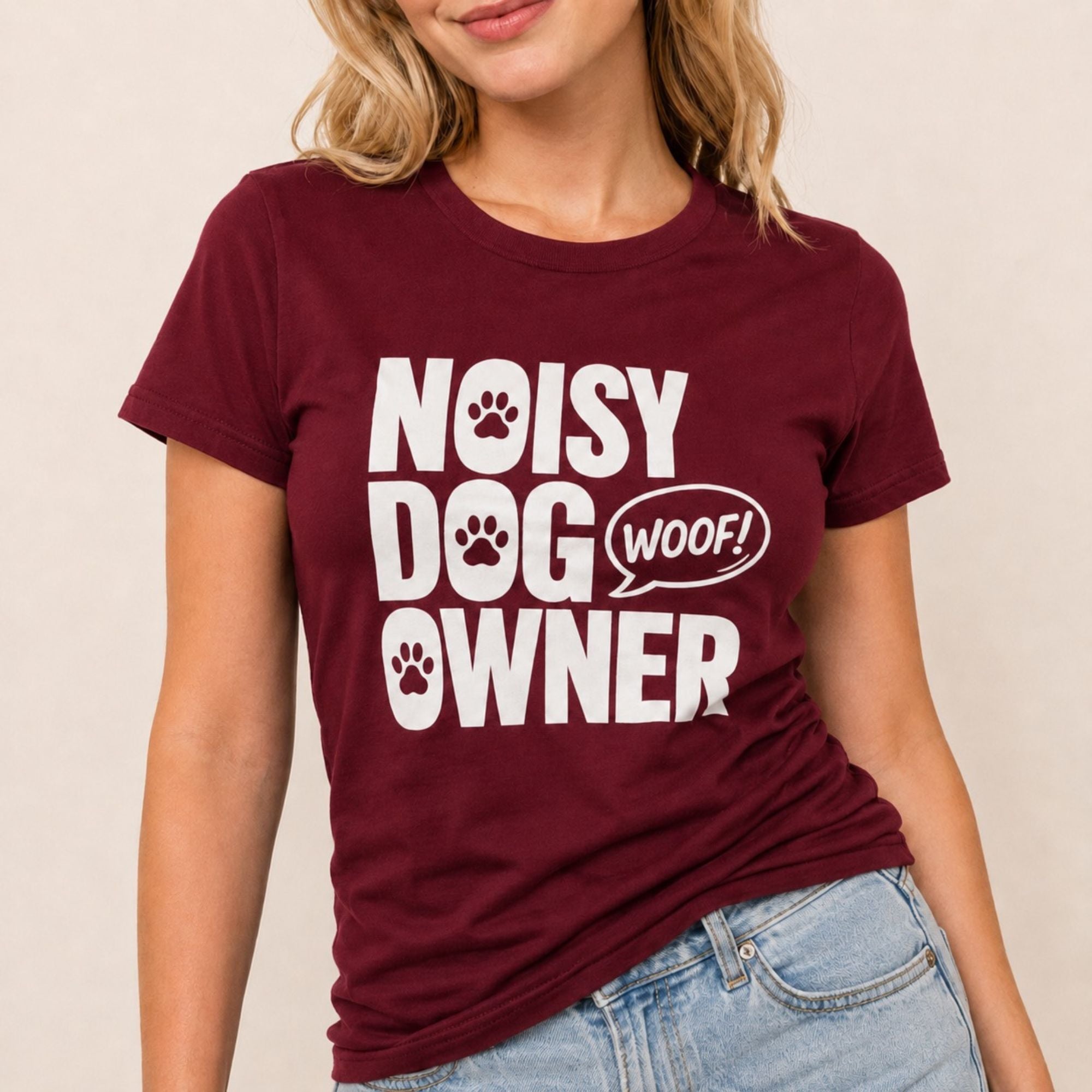Noisy Dog Owner T-Shirt