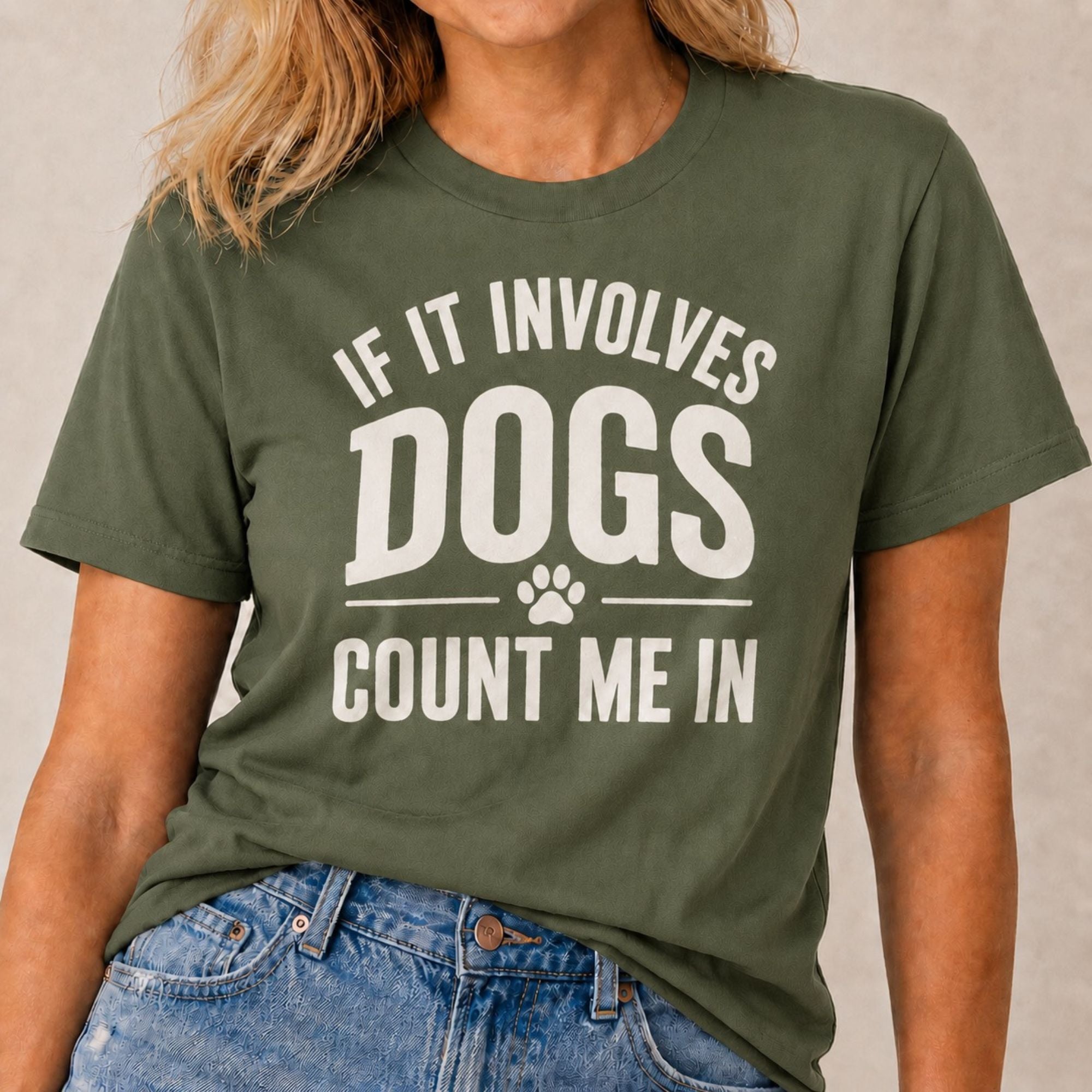 Dogs - Count Me In T-Shirt