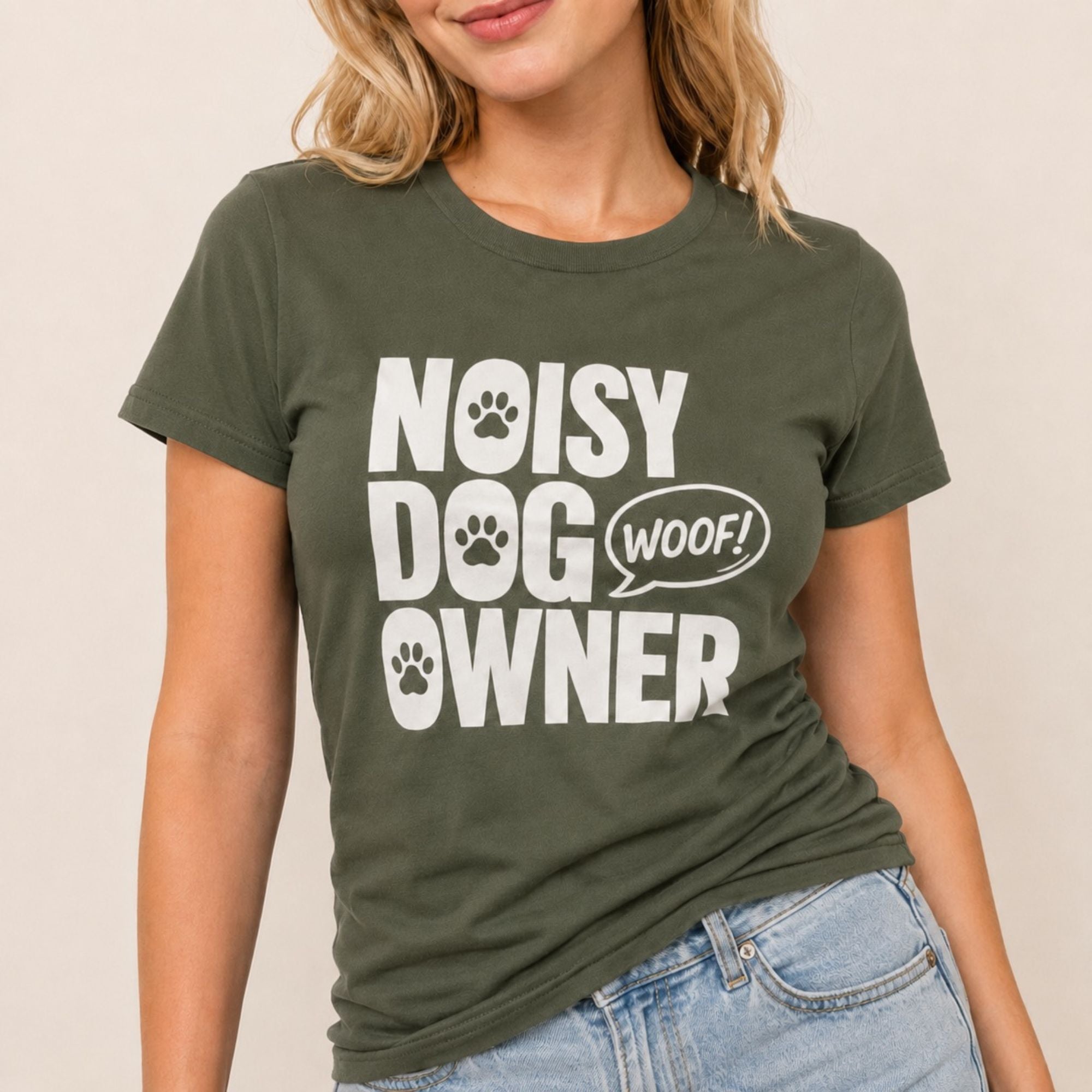 Noisy Dog Owner T-Shirt
