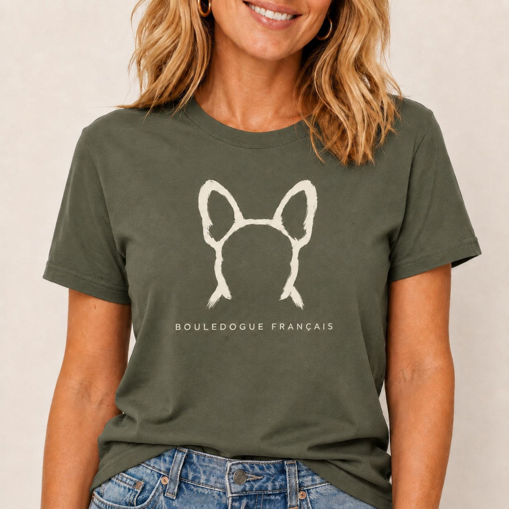 Brushstrokes Frenchie T-Shirt