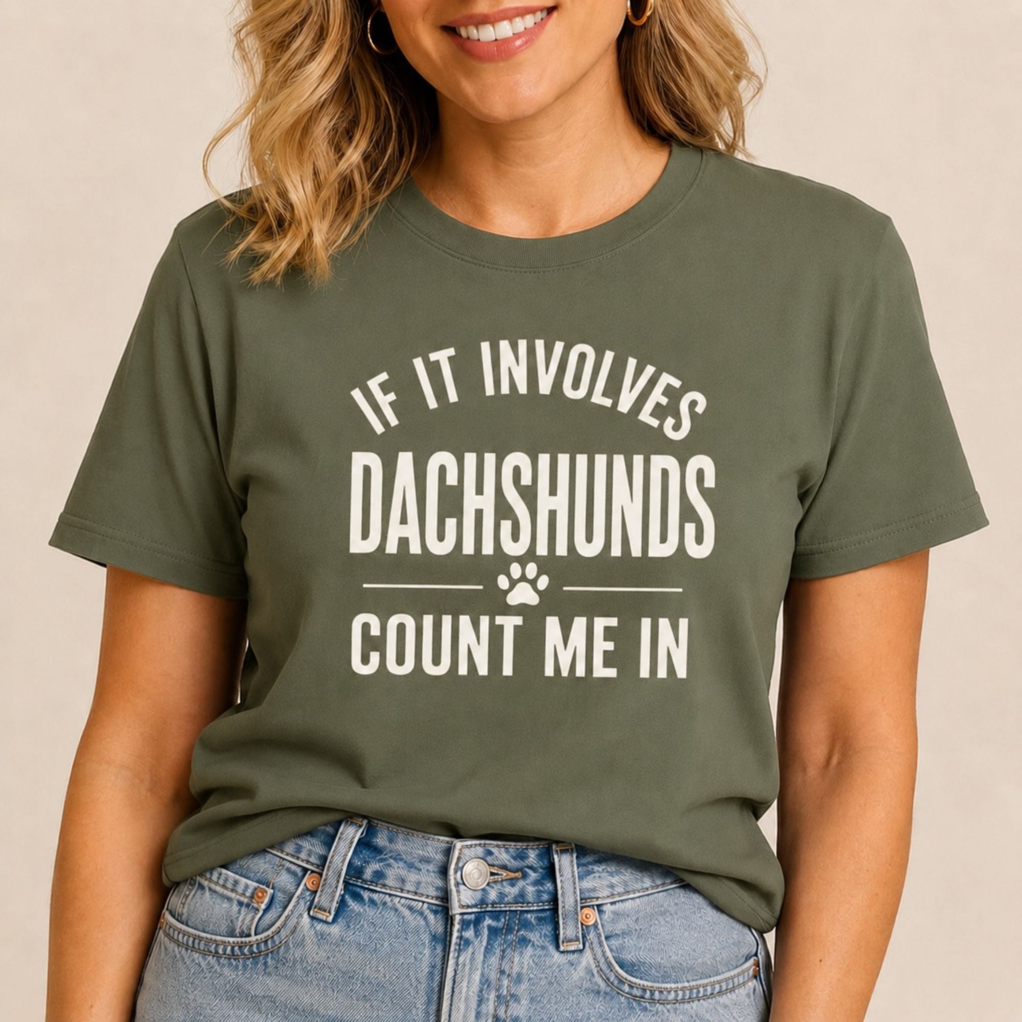 Dachshunds - Count Me In T-Shirt