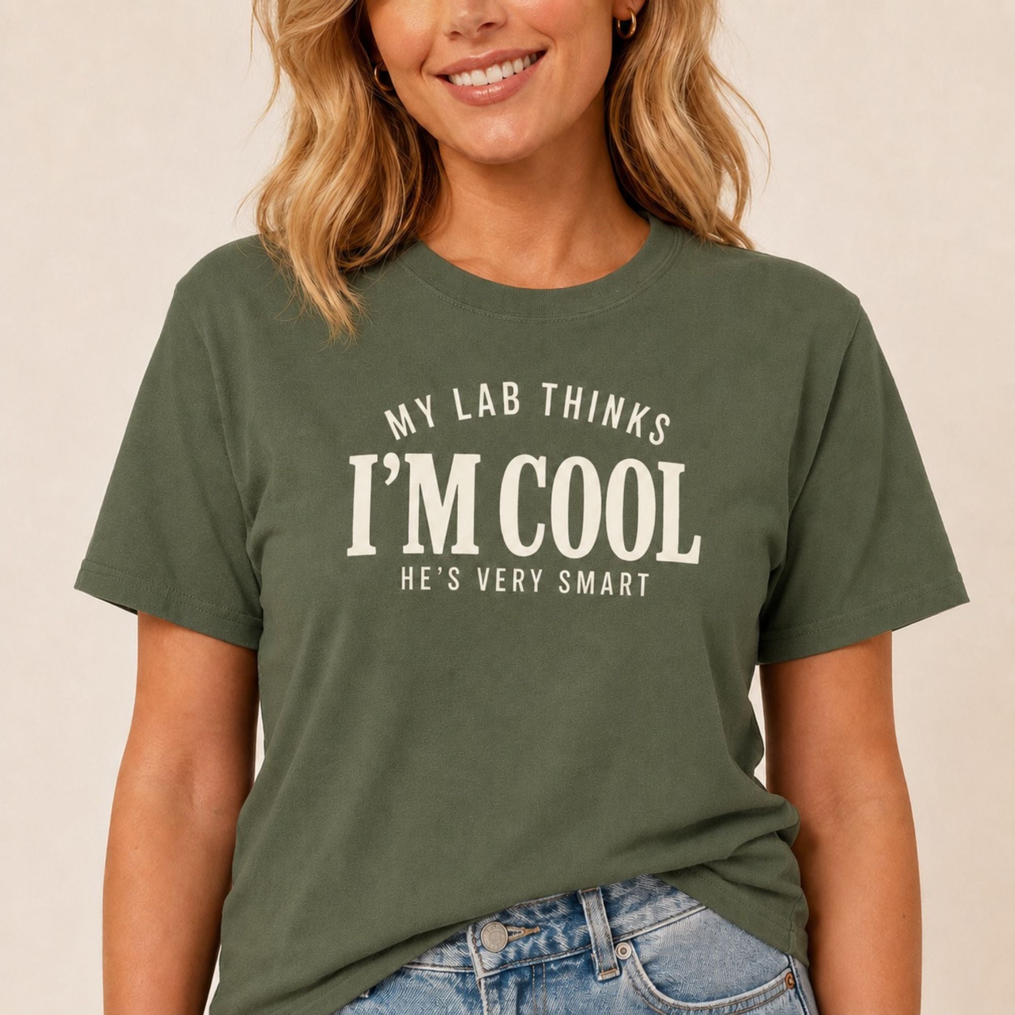 My Lab Thinks I'm Cool T-Shirt