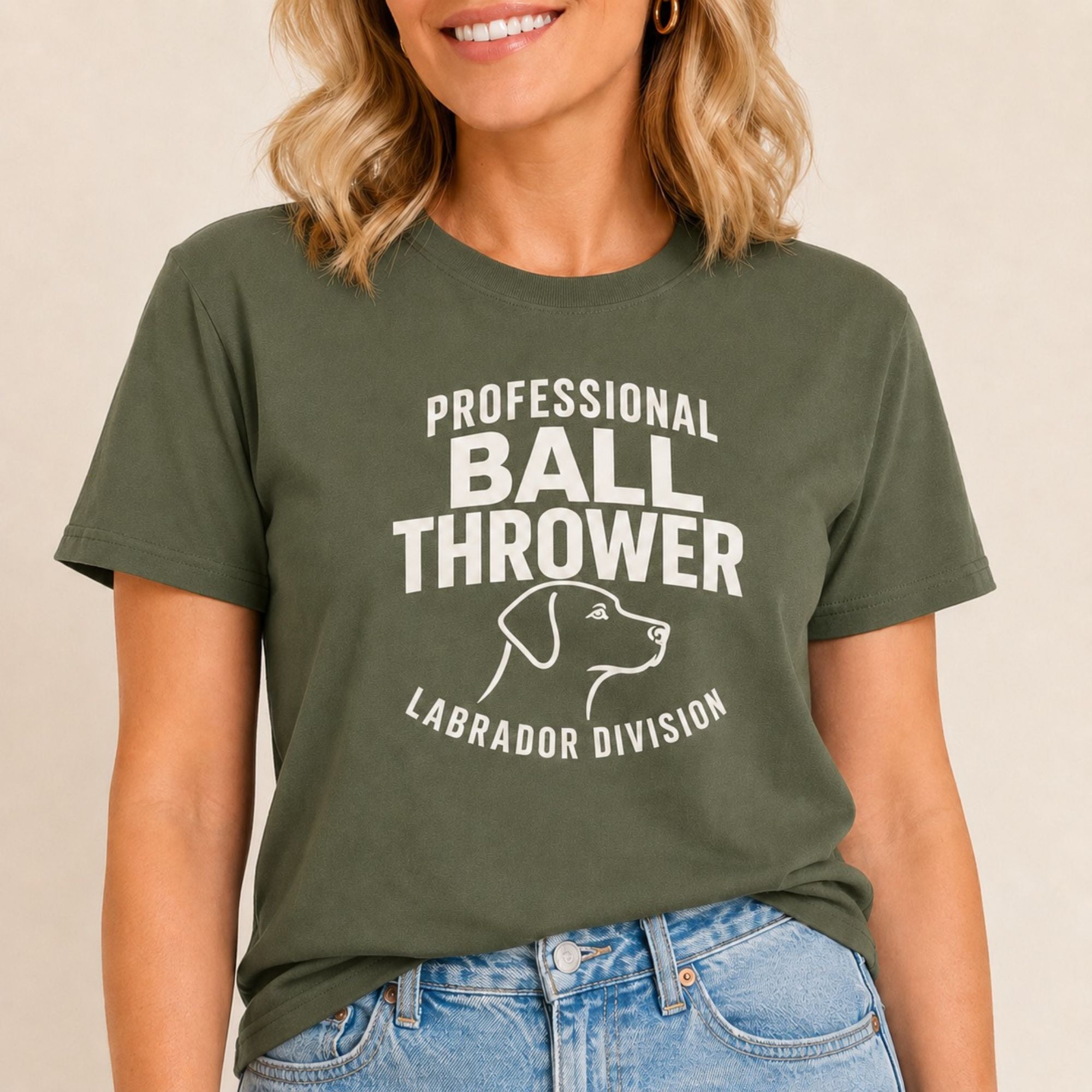 Ball Thrower Labrador Division T-Shirt