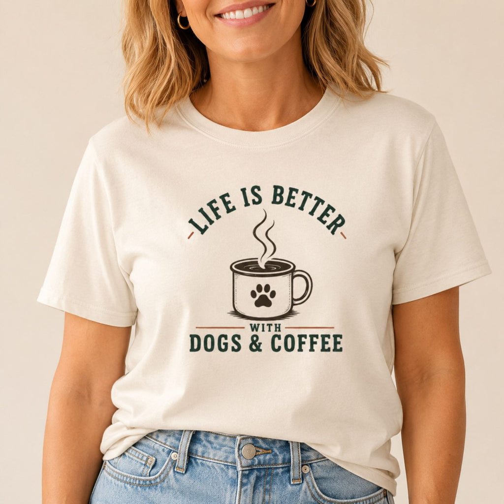 Dogs and Coffee T-Shirt