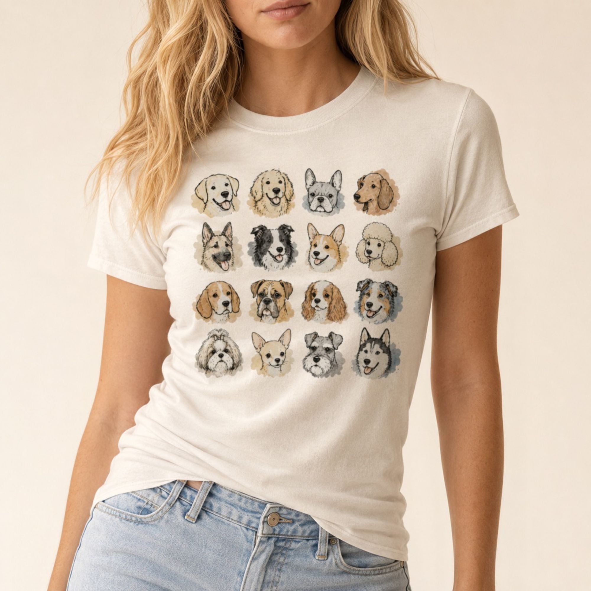 Watercolor Doodles T-Shirt