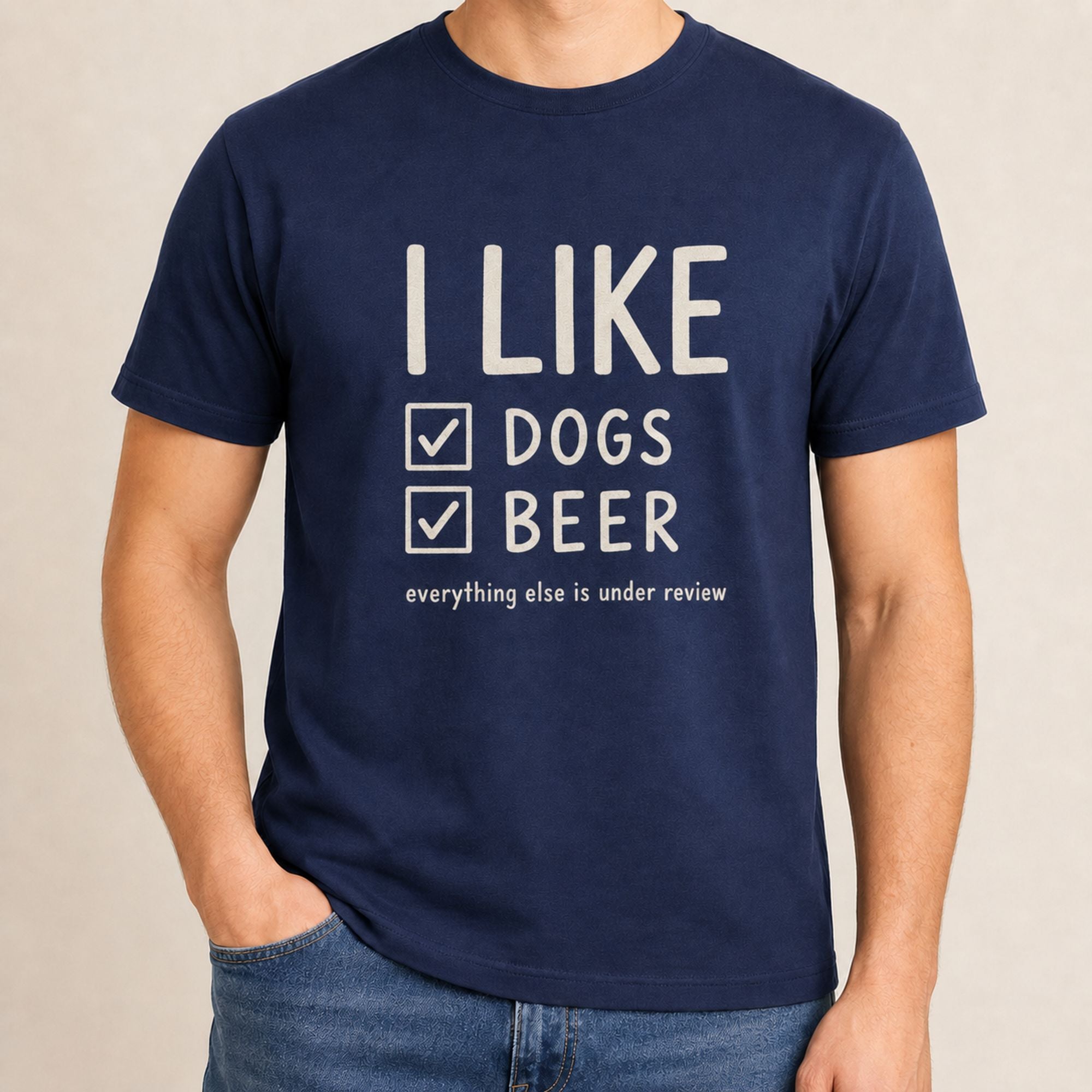 I Like Dogs & Beer T-Shirt