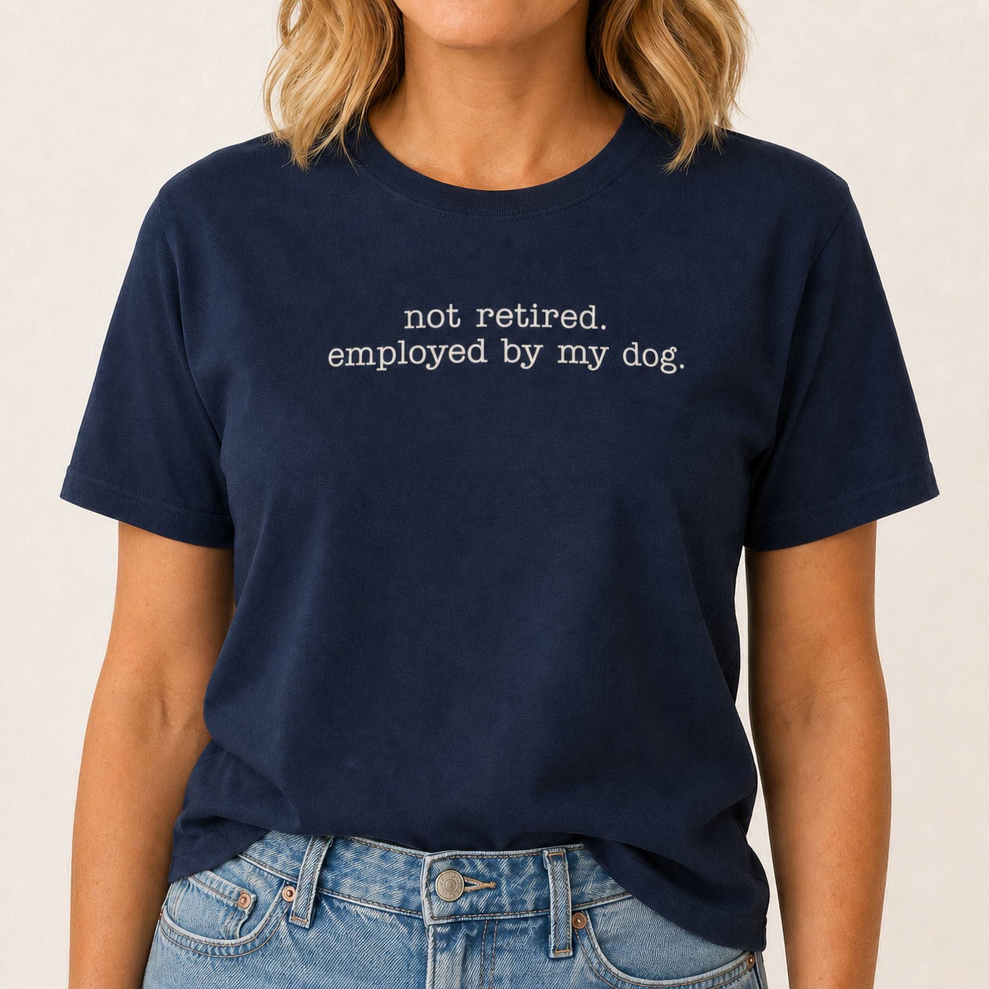 Employed By My Dog T-Shirt