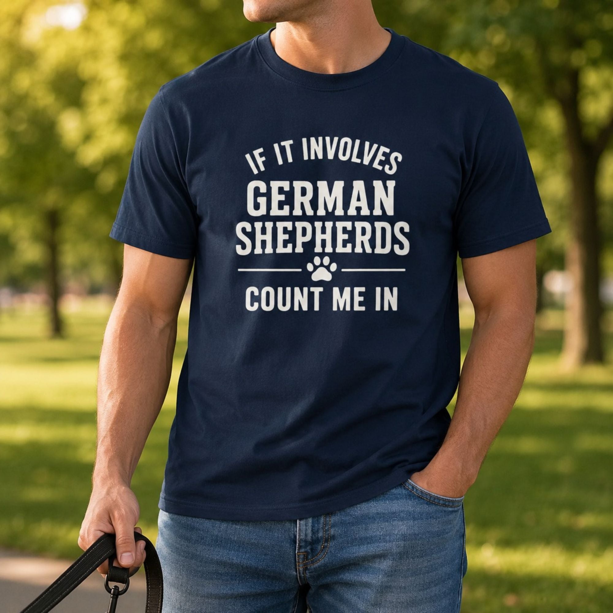 German Shepherds - Count Me In T-Shirt