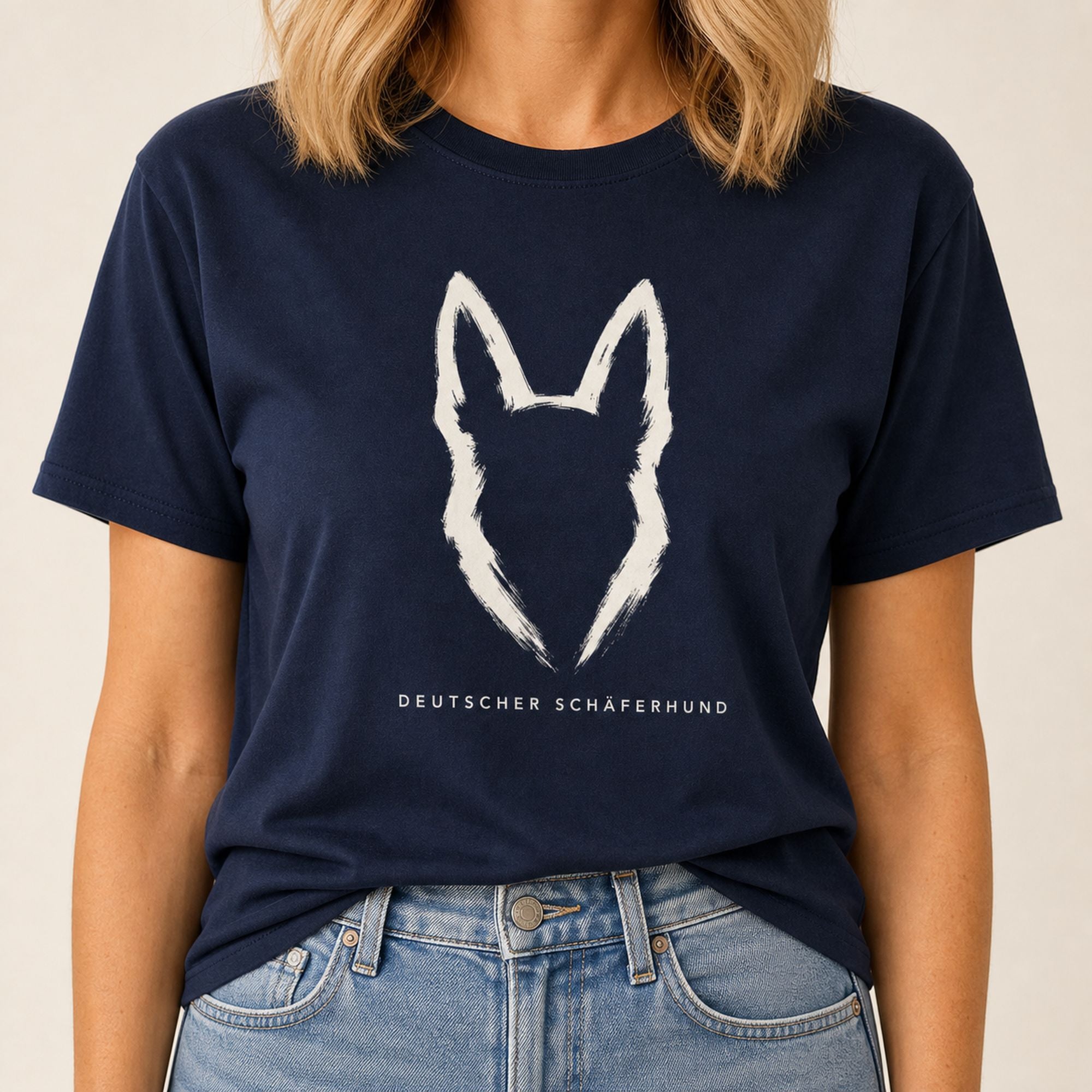 Brushstrokes German Shepherd T-Shirt