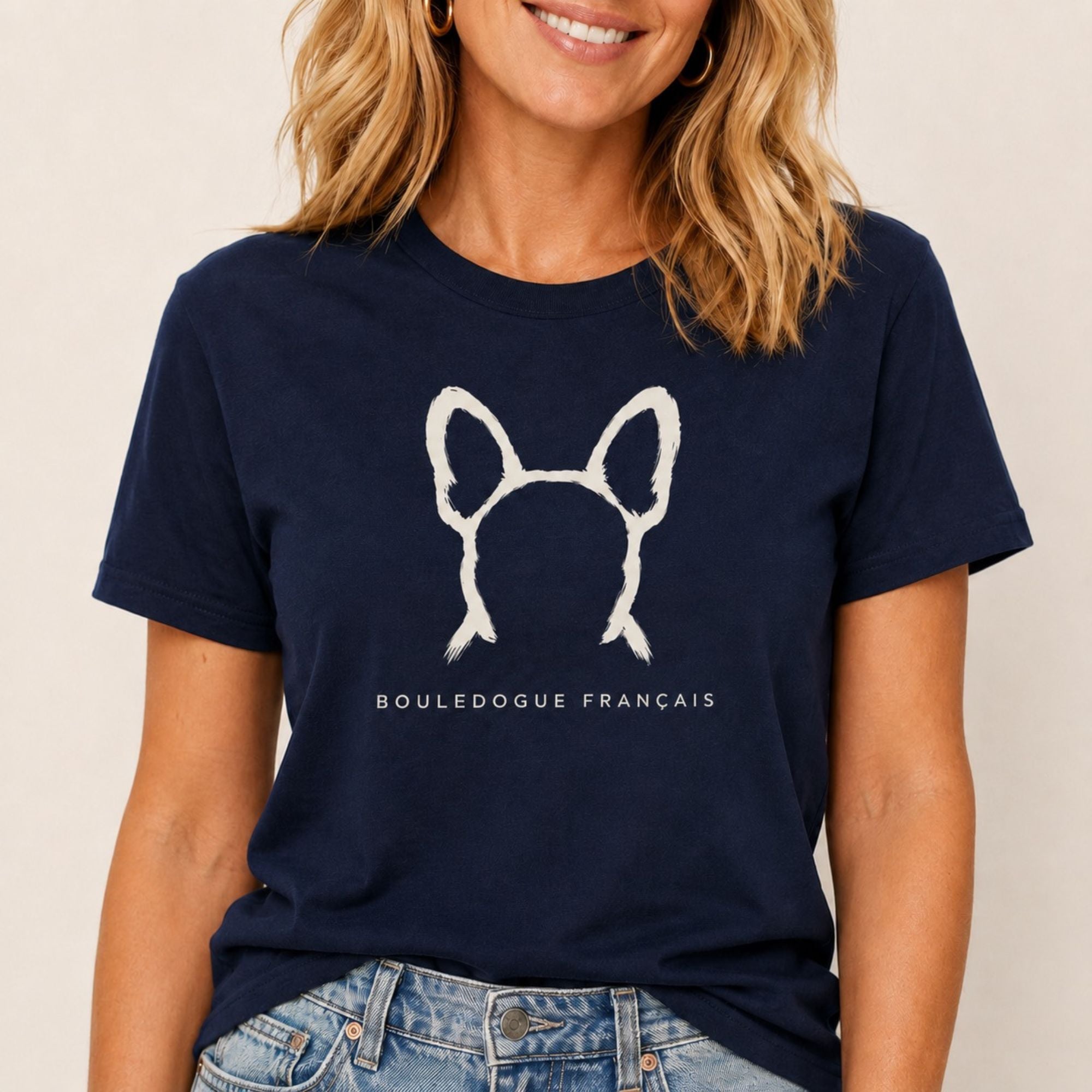 Brushstrokes Frenchie T-Shirt