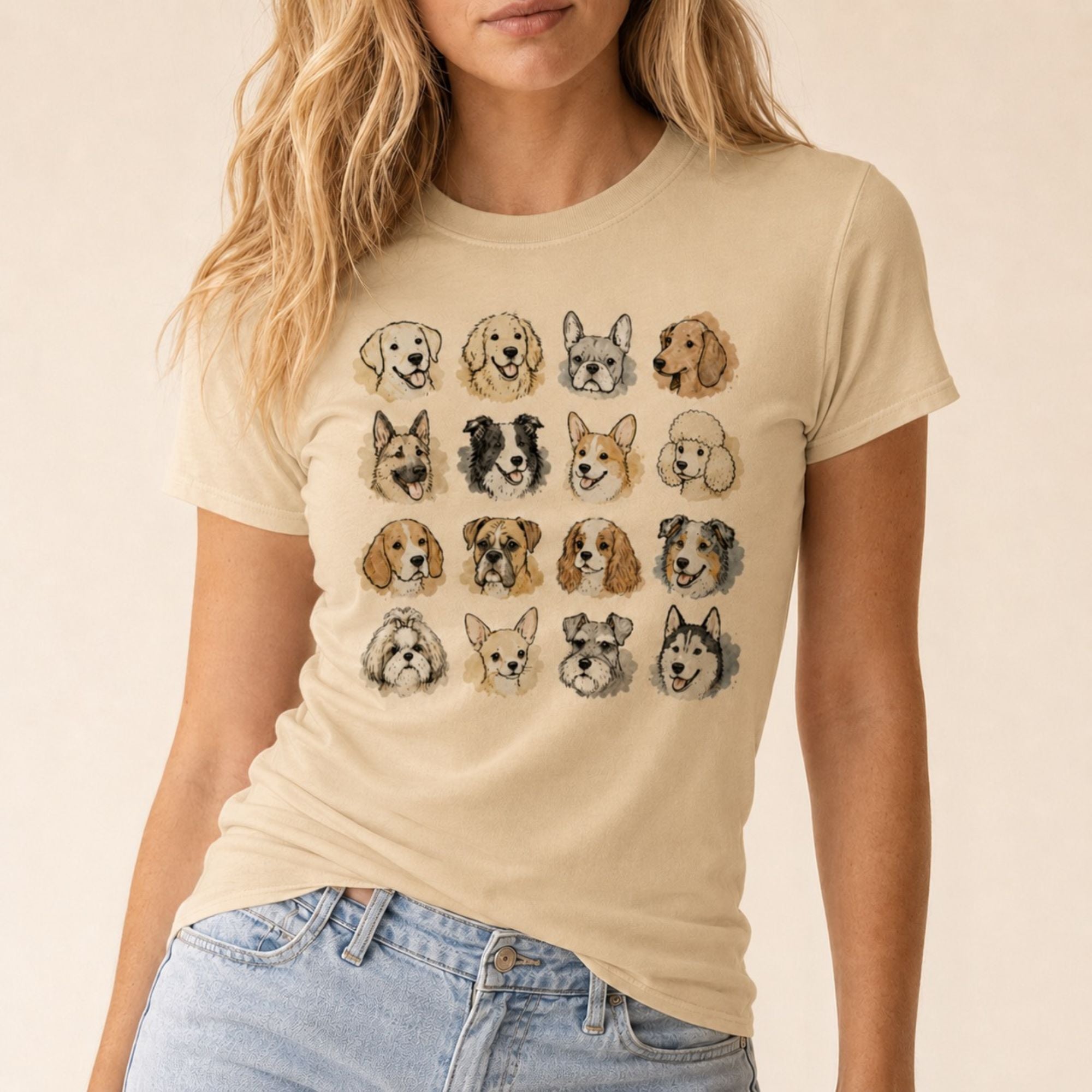 Watercolor Doodles T-Shirt