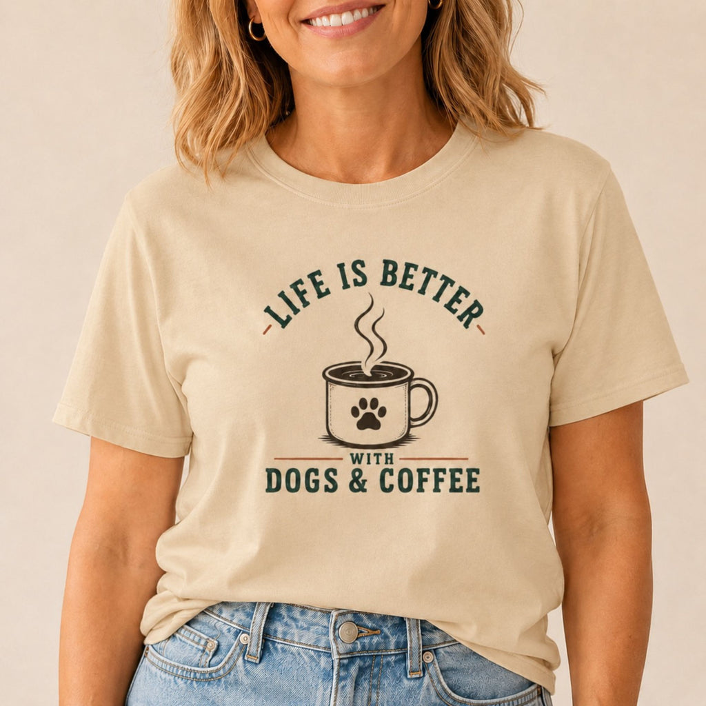 Dogs and Coffee T-Shirt