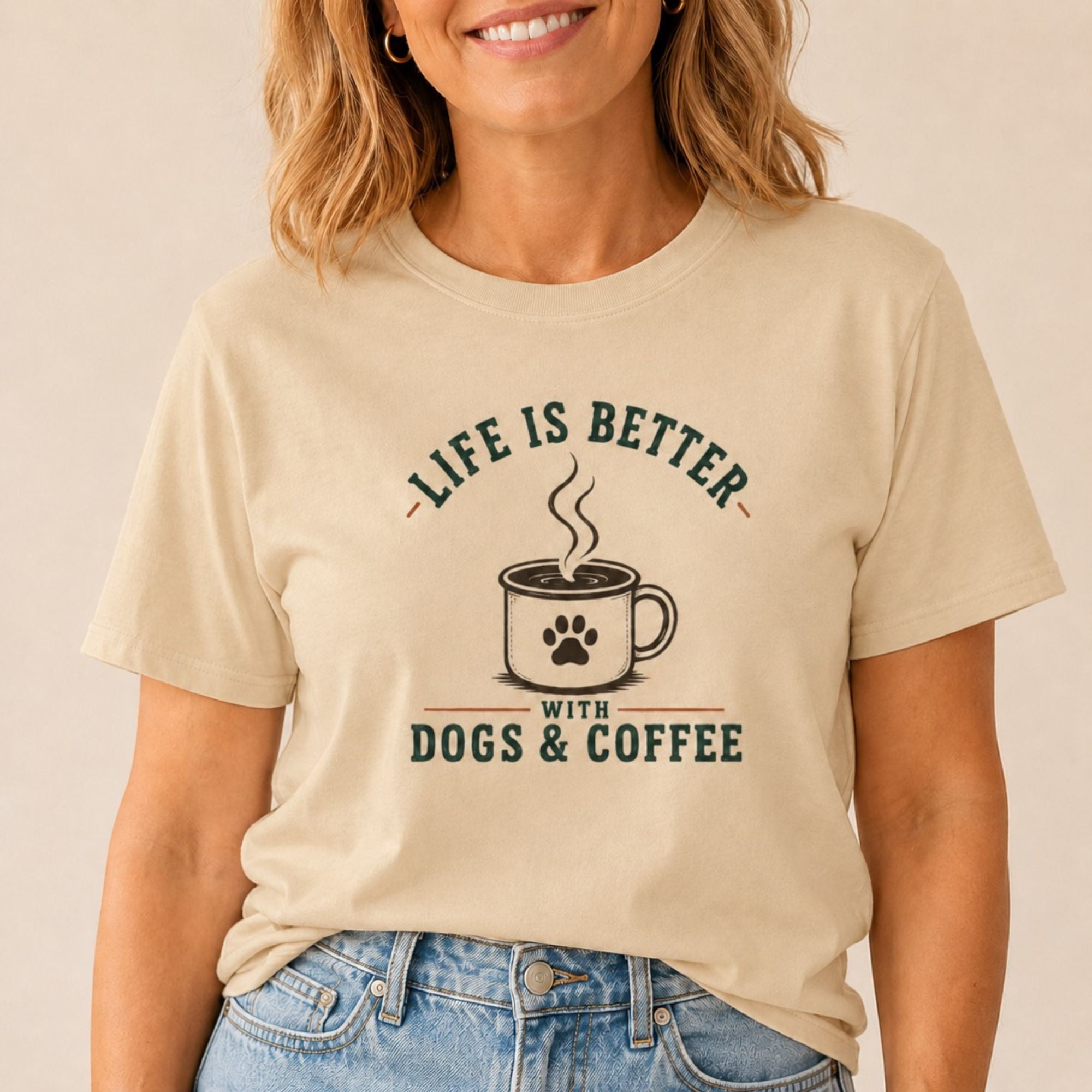 Dogs and Coffee T-Shirt