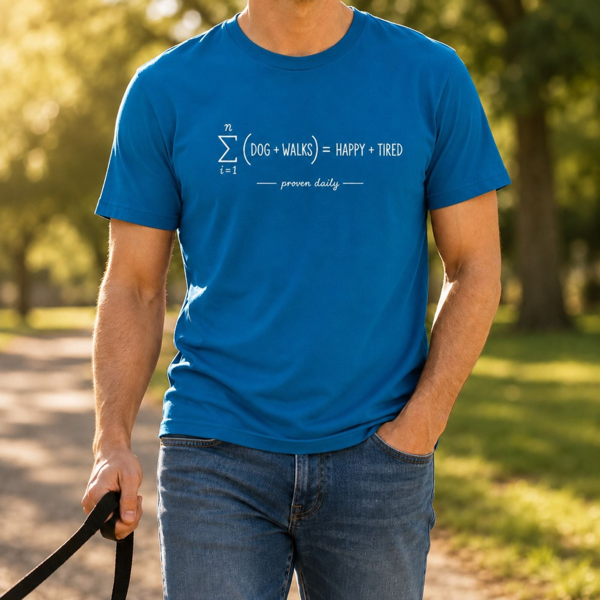 Dog Plus Walks Equation T-Shirt