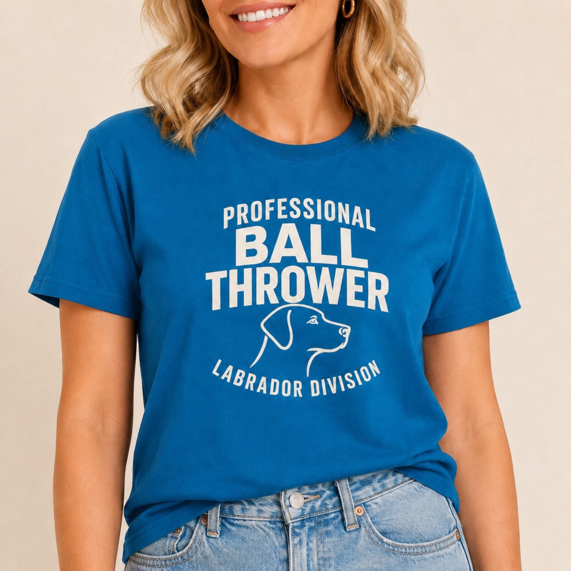 Ball Thrower Labrador Division T-Shirt